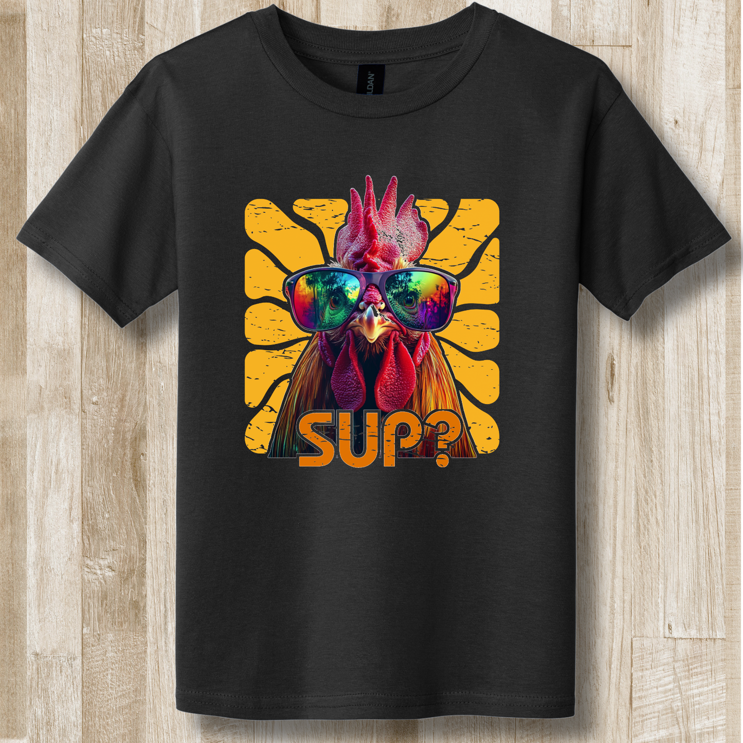 Rooster Sup? Youth T-Shirt | Rooster Shirt