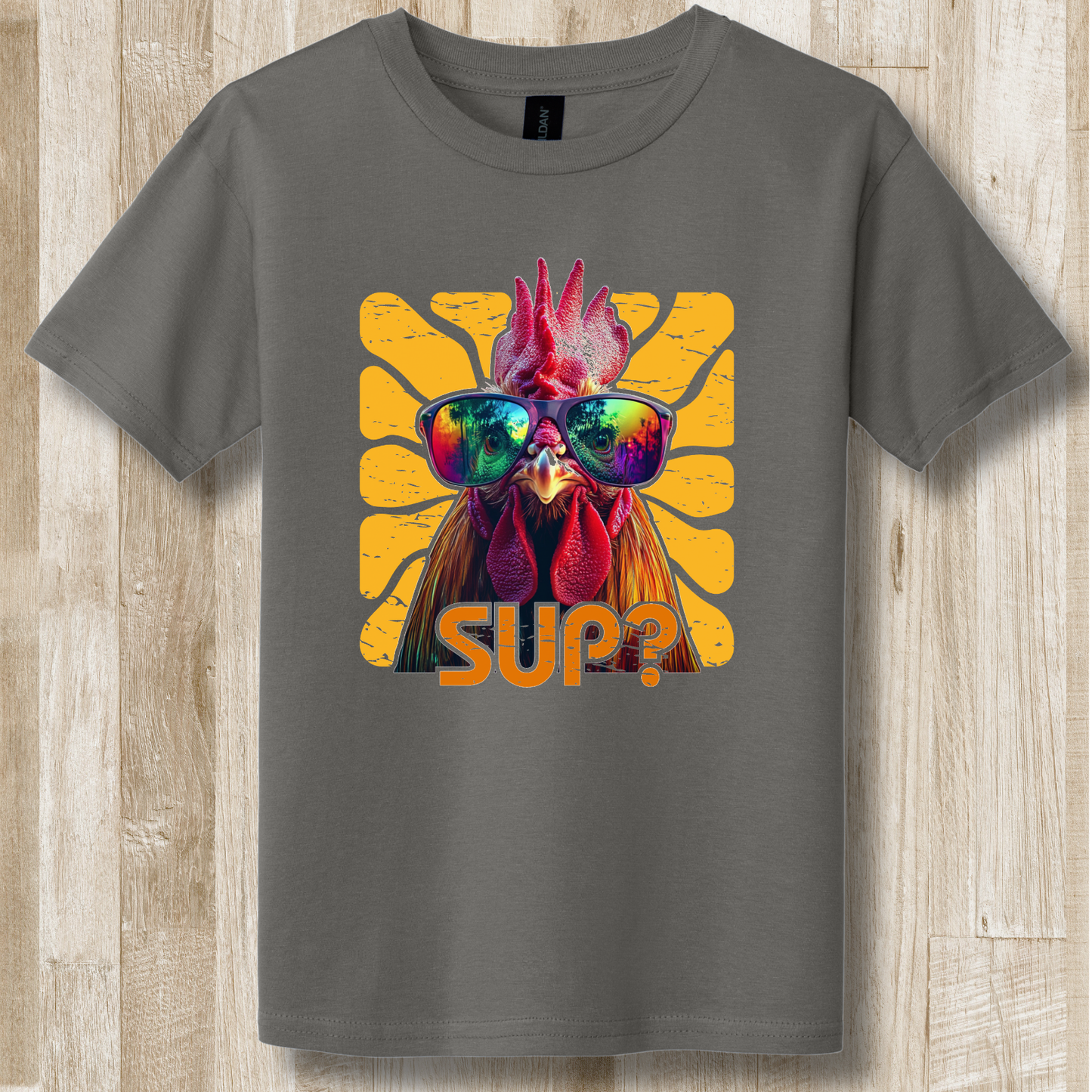 Rooster Sup? Youth T-Shirt | Rooster Shirt