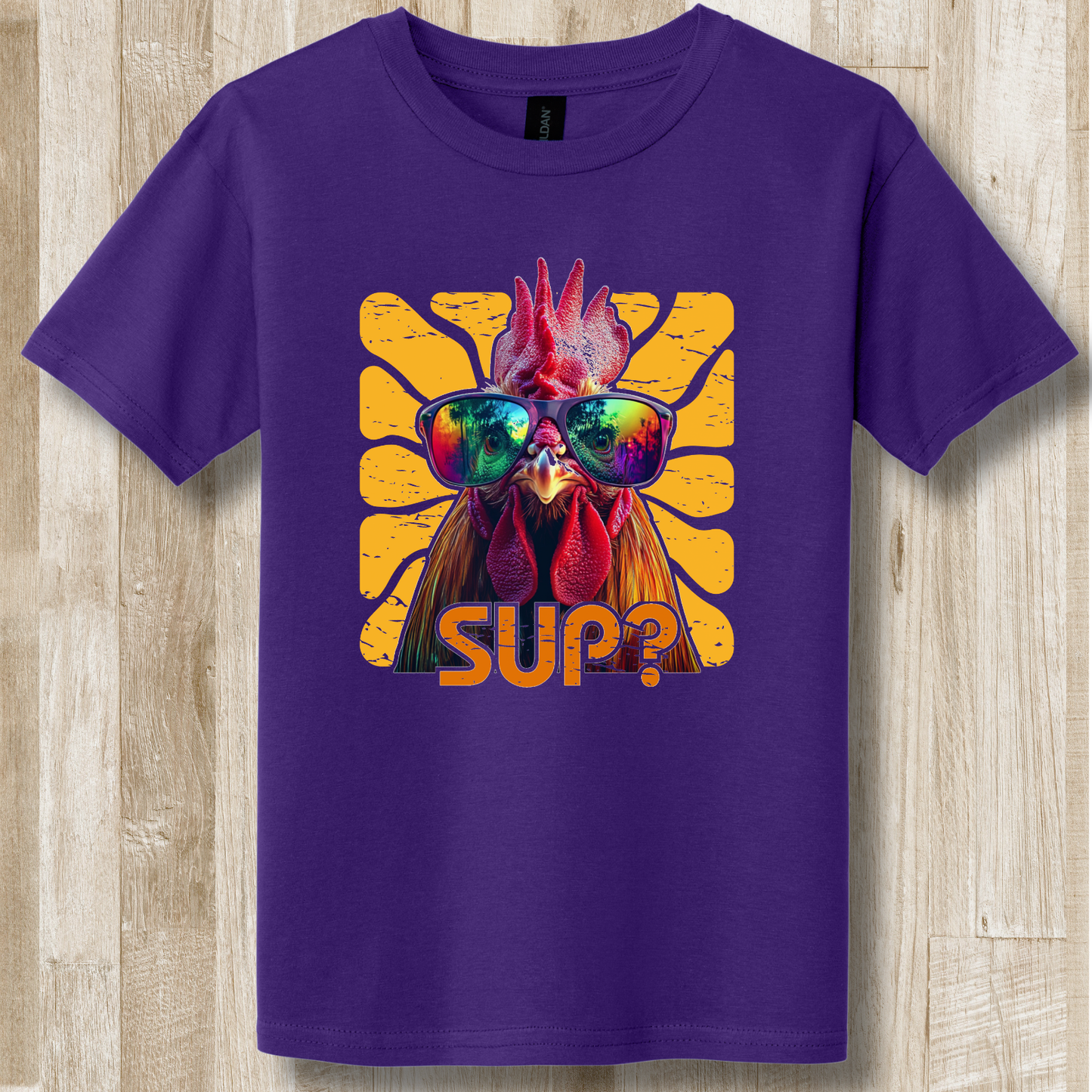 Rooster Sup? Youth T-Shirt | Rooster Shirt