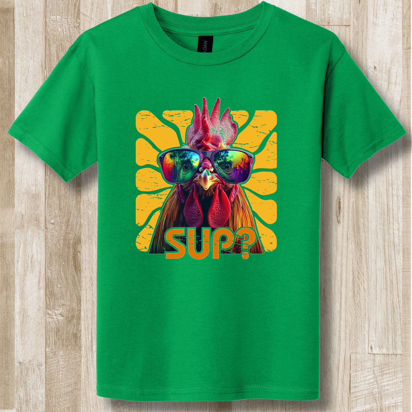 Rooster Sup? Youth T-Shirt | Rooster Shirt