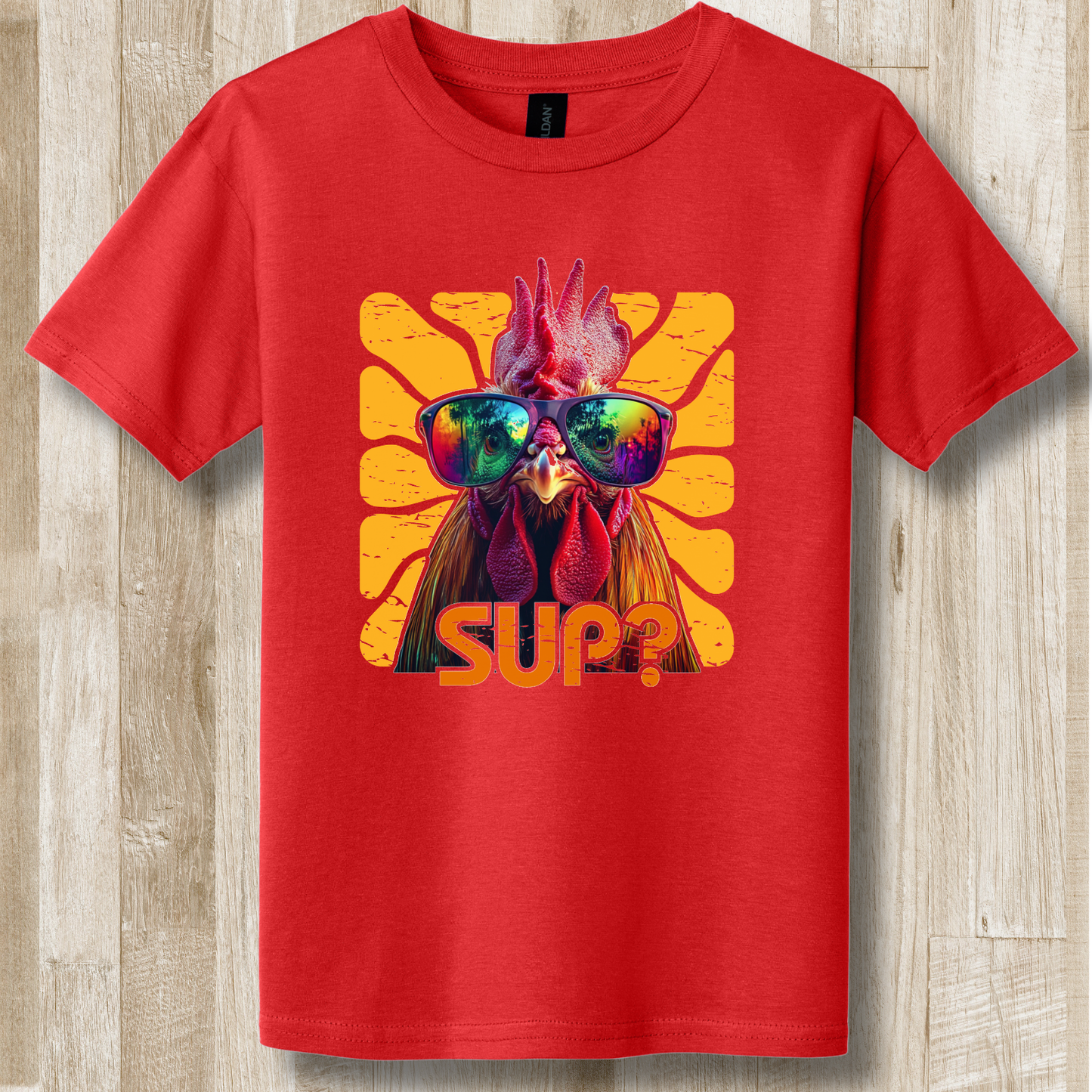 Rooster Sup? Youth T-Shirt | Rooster Shirt