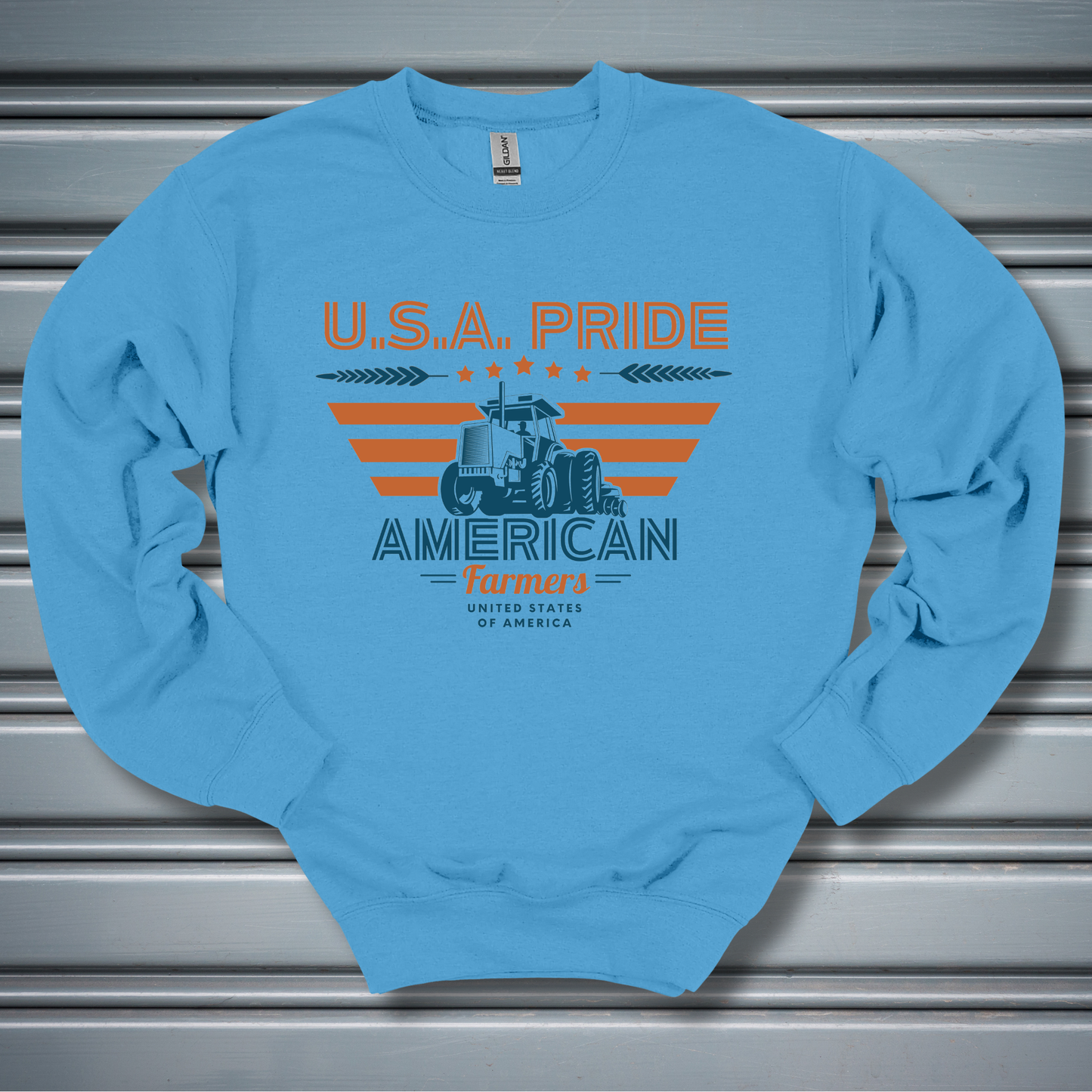 USA Pride American Farmers Sweatshirt | Gift Ideas for Farmers