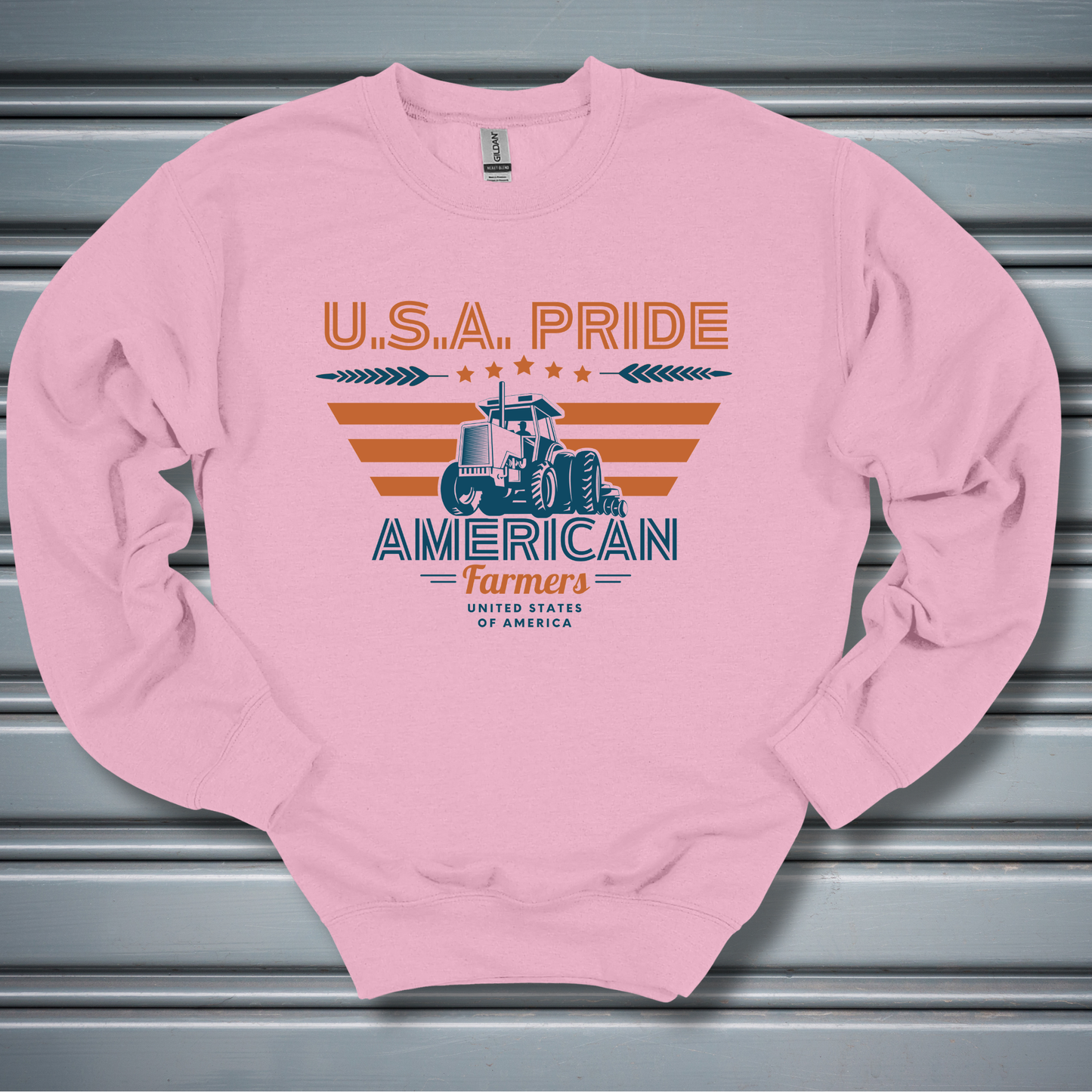 USA Pride American Farmers Sweatshirt | Gift Ideas for Farmers