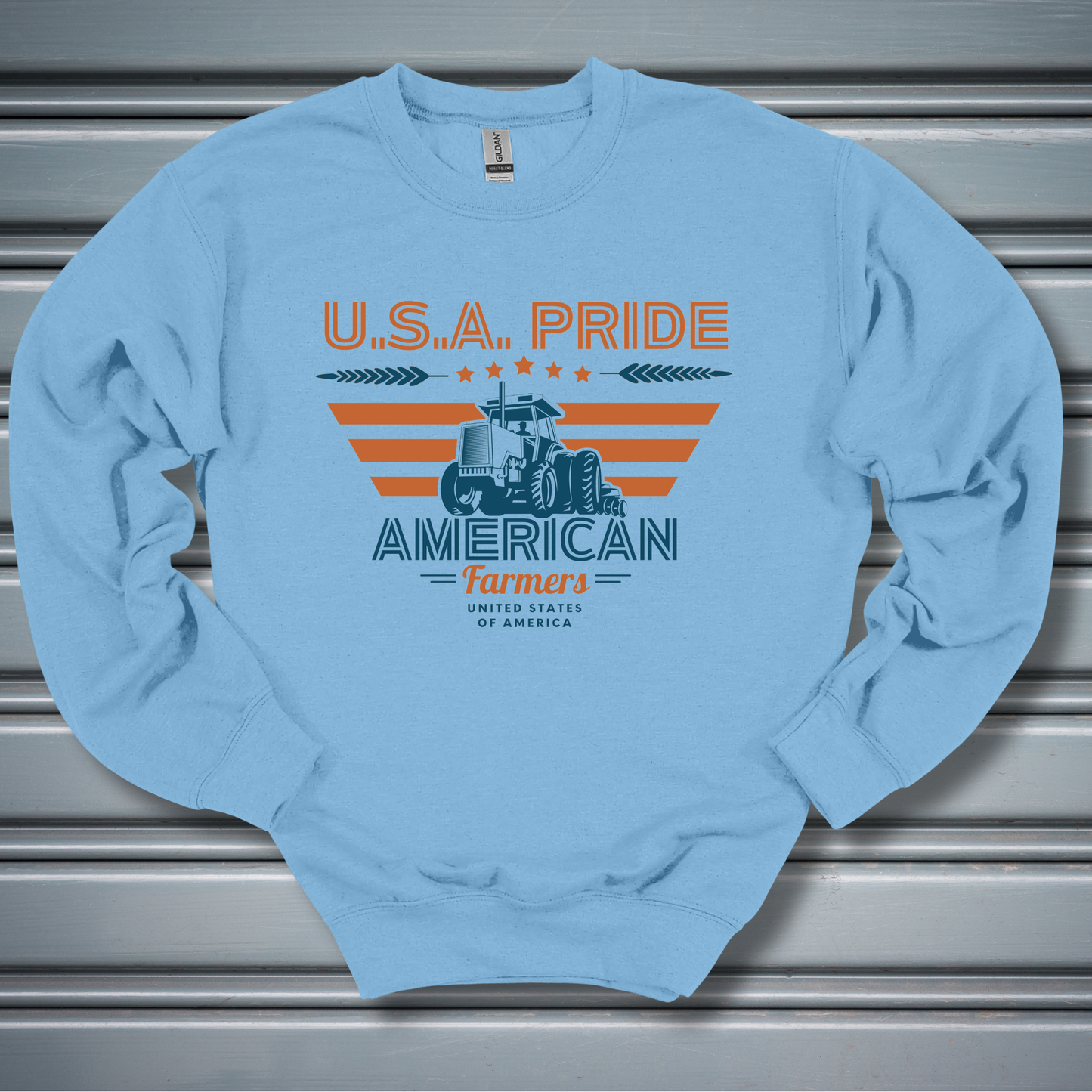 USA Pride American Farmers Sweatshirt | Gift Ideas for Farmers