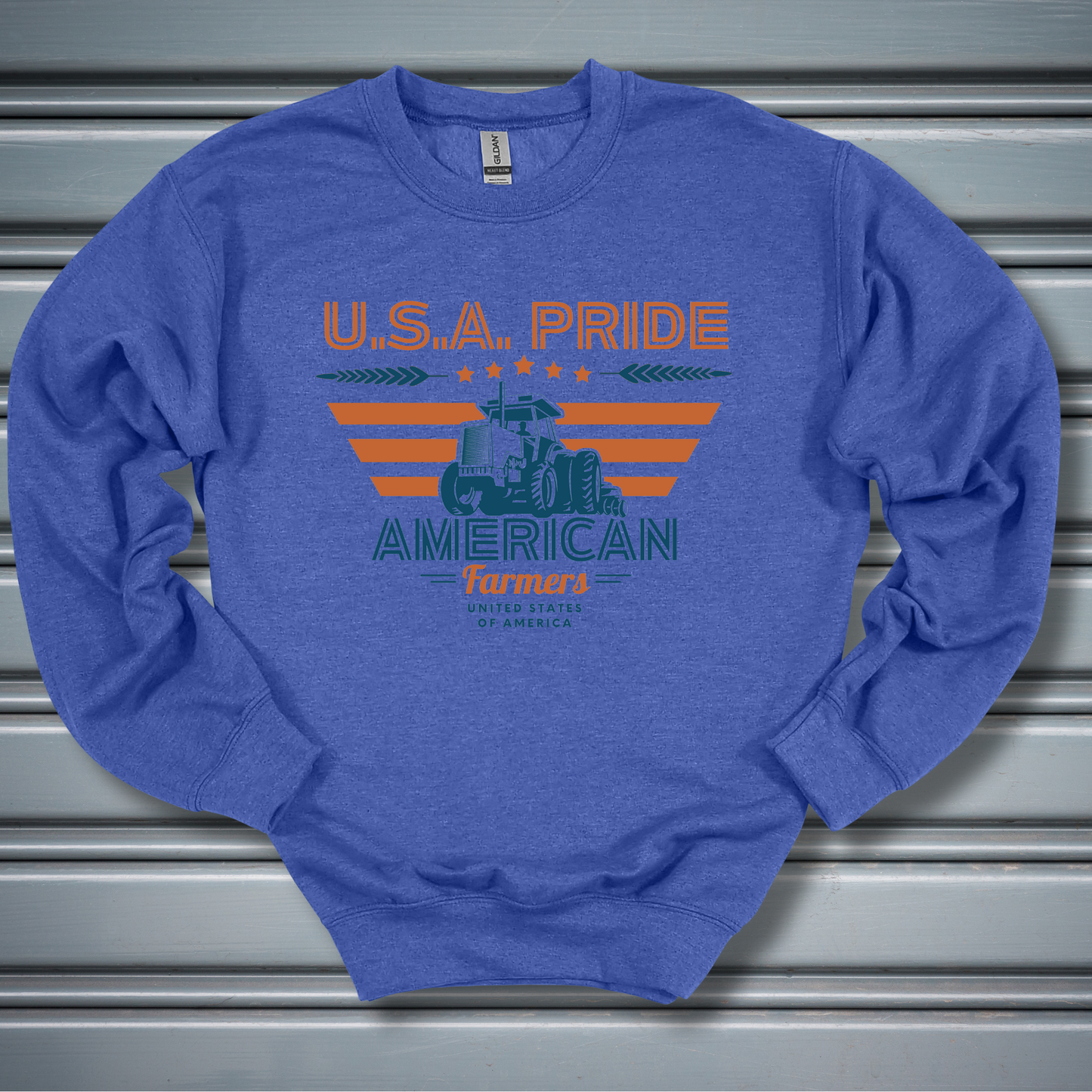 USA Pride American Farmers Sweatshirt | Gift Ideas for Farmers