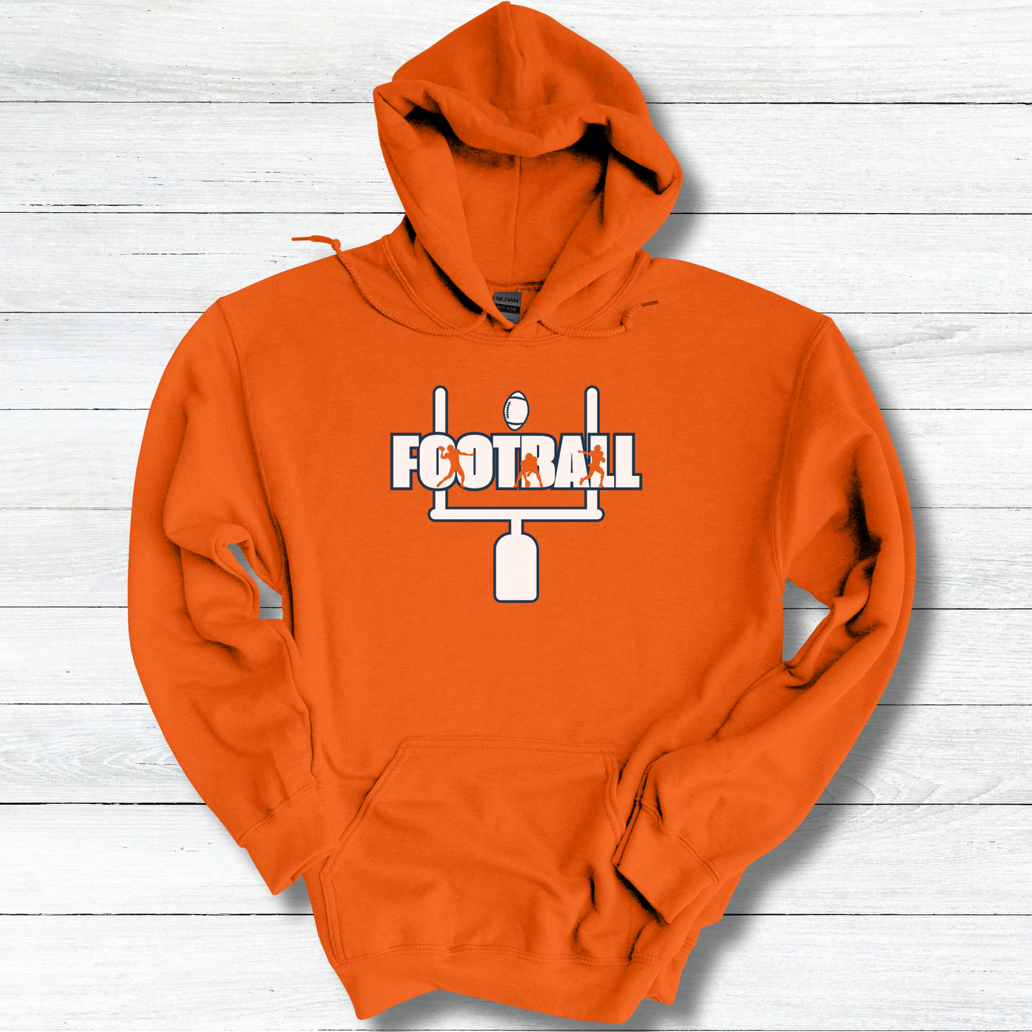 Football Long-Sleeve Hoodie | Football Hoodie