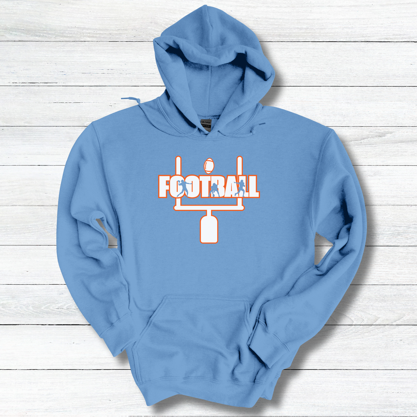 Football Long-Sleeve Hoodie | Football Hoodie