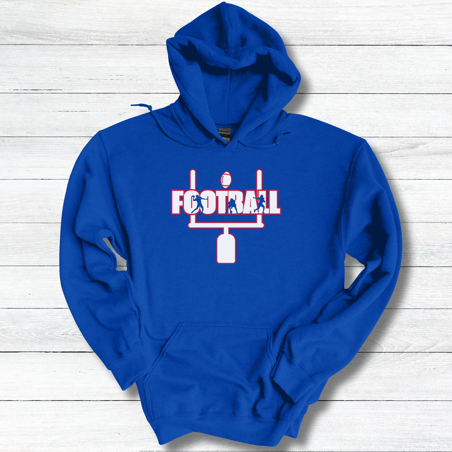 Football Long-Sleeve Hoodie | Football Hoodie