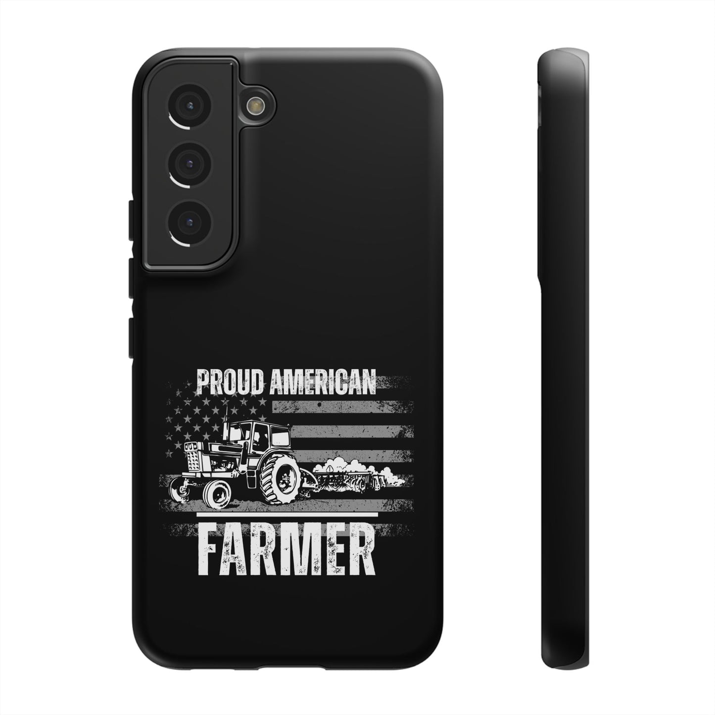 Cell Phone Case | Proud American Farmer | For iPhone, Samsung Galaxy, and Google Pixel