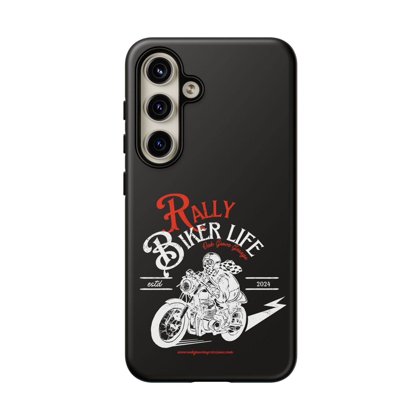 Cell Phone Case | Rally Biker Life | For iPhone, Samsung Galaxy, and Google Pixel
