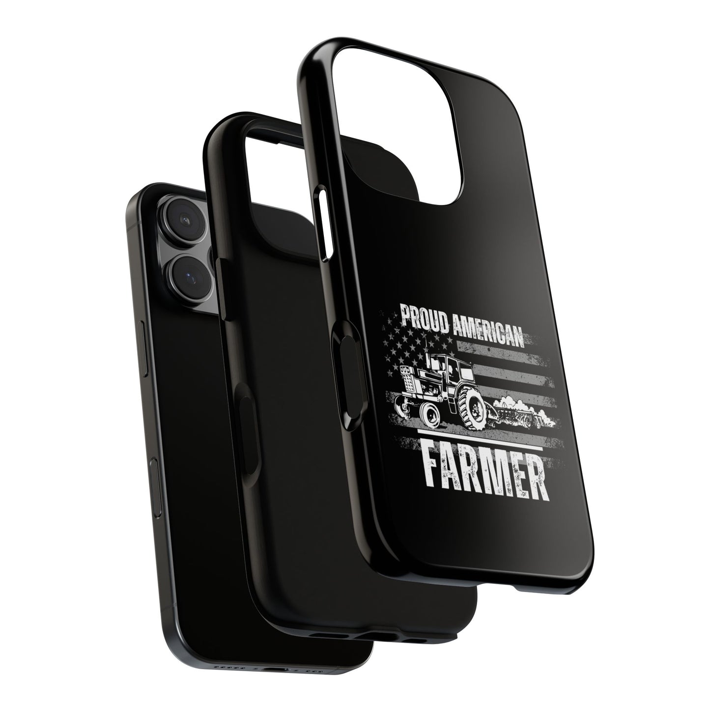 Cell Phone Case | Proud American Farmer | For iPhone, Samsung Galaxy, and Google Pixel
