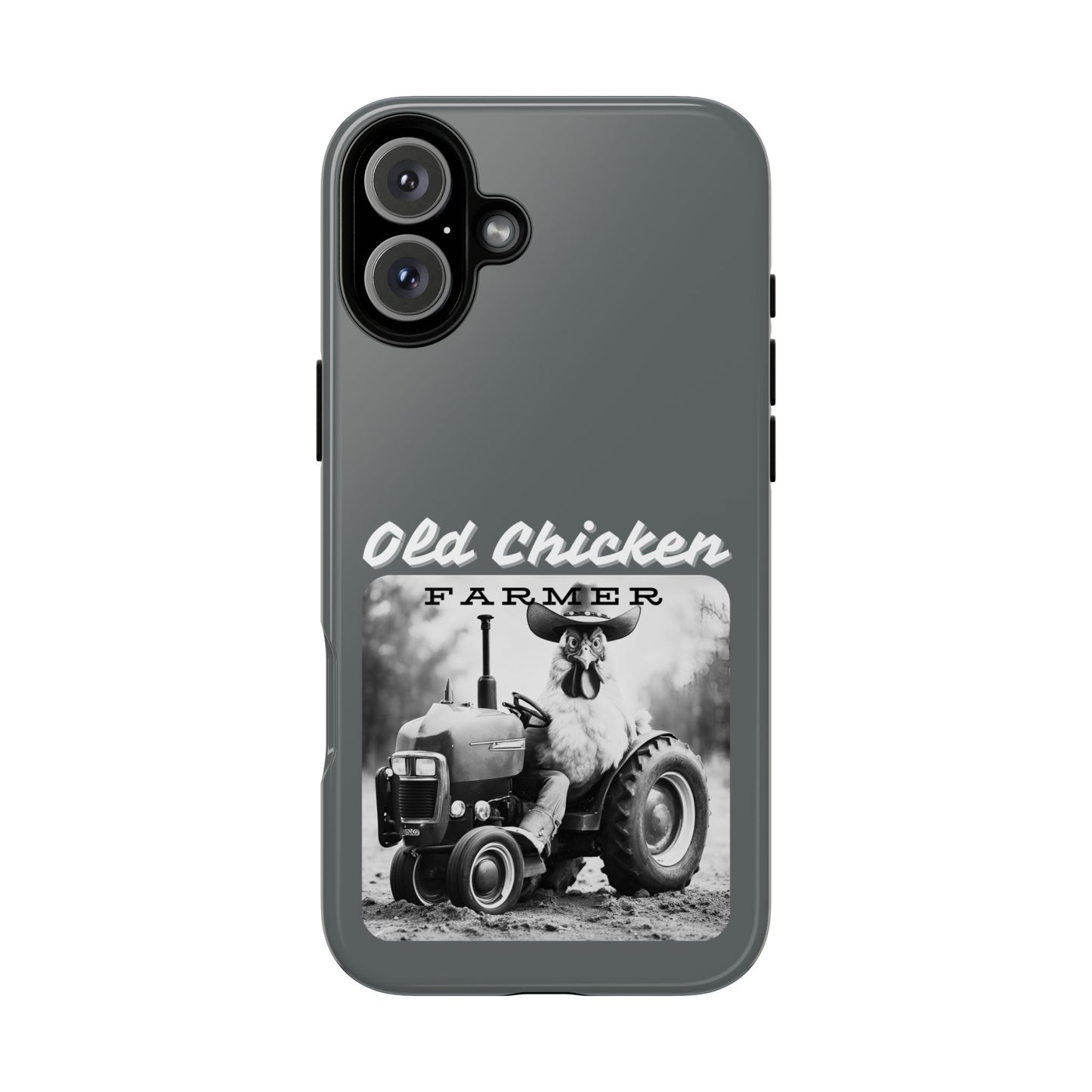 Cell Phone Case | Old Chicken Farmer | For iPhone, Samsung Galaxy, and Google Pixel