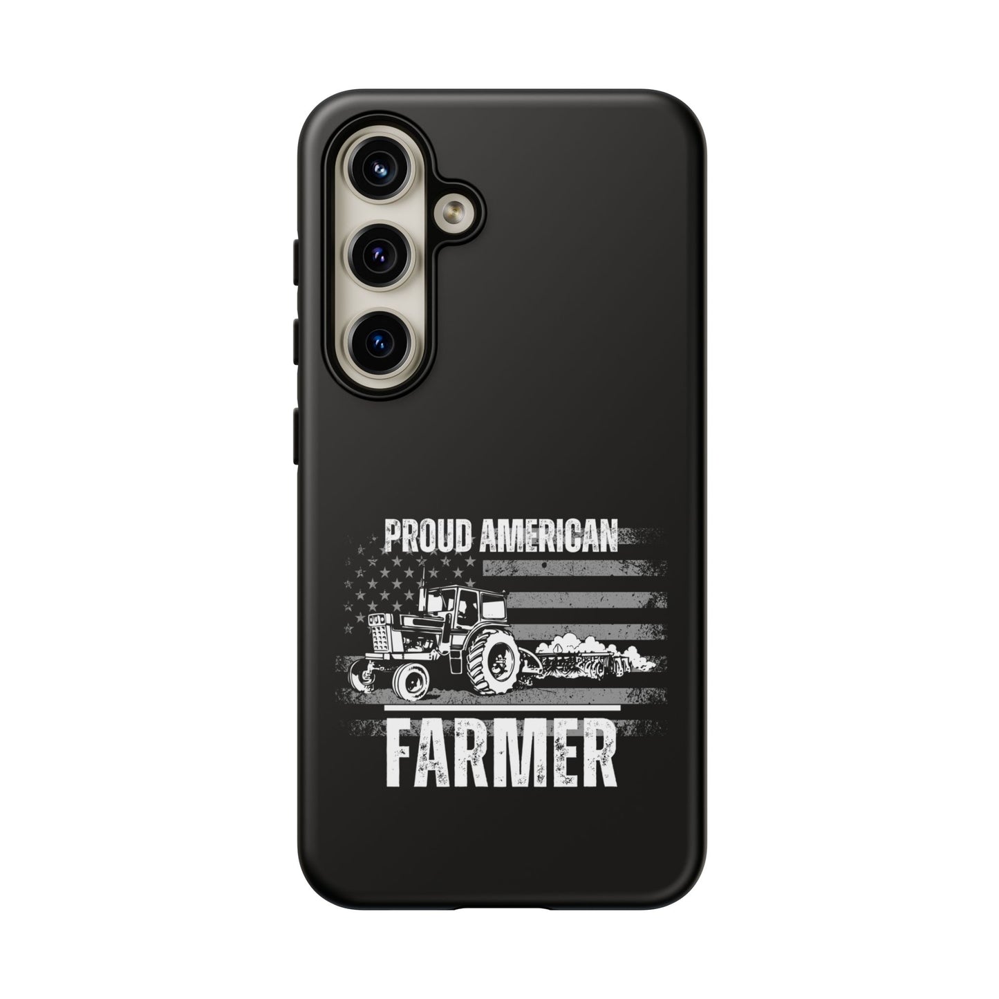 Cell Phone Case | Proud American Farmer | For iPhone, Samsung Galaxy, and Google Pixel
