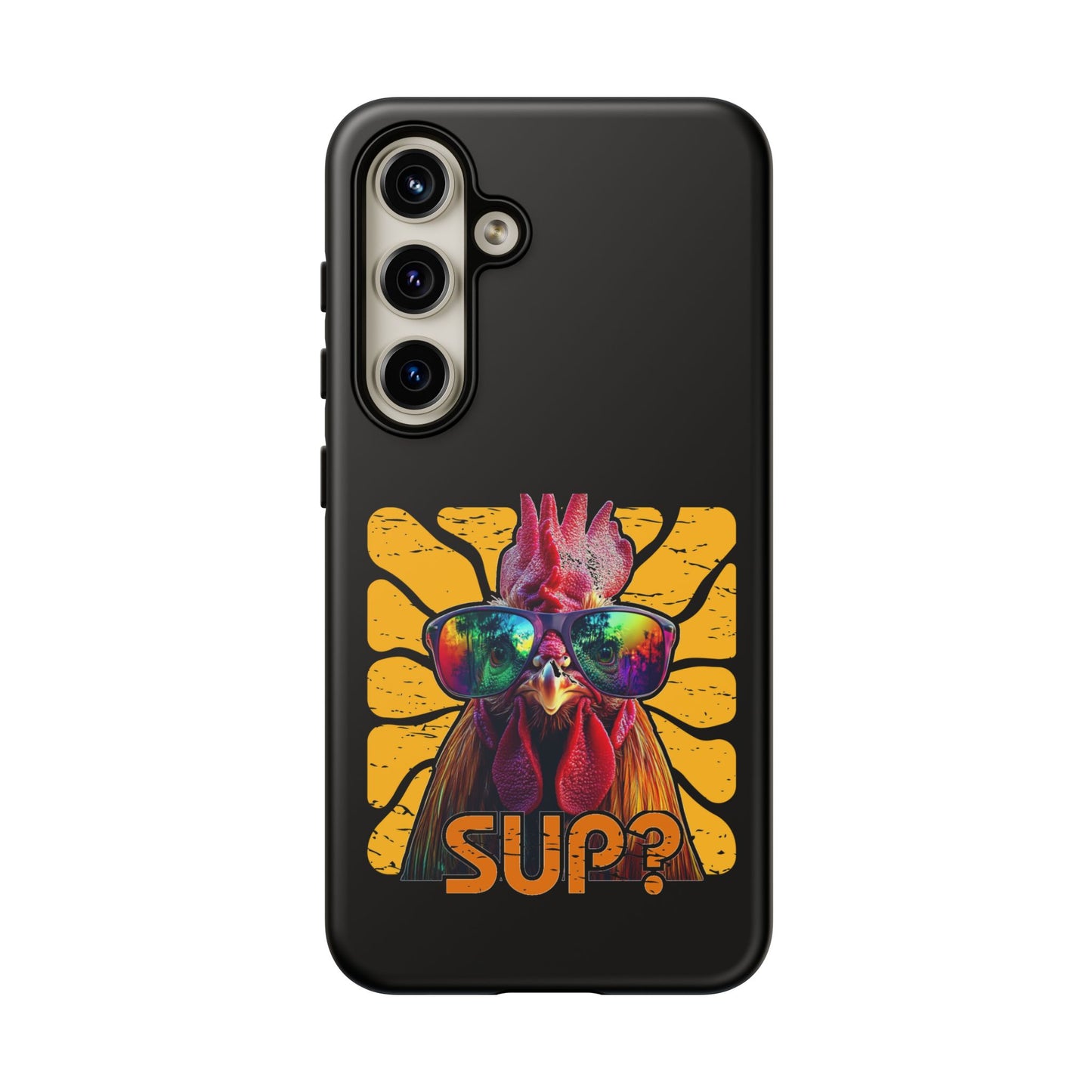 Cell Phone Case | Rooster Sup? | For iPhone, Samsung Galaxy, and Google Pixel