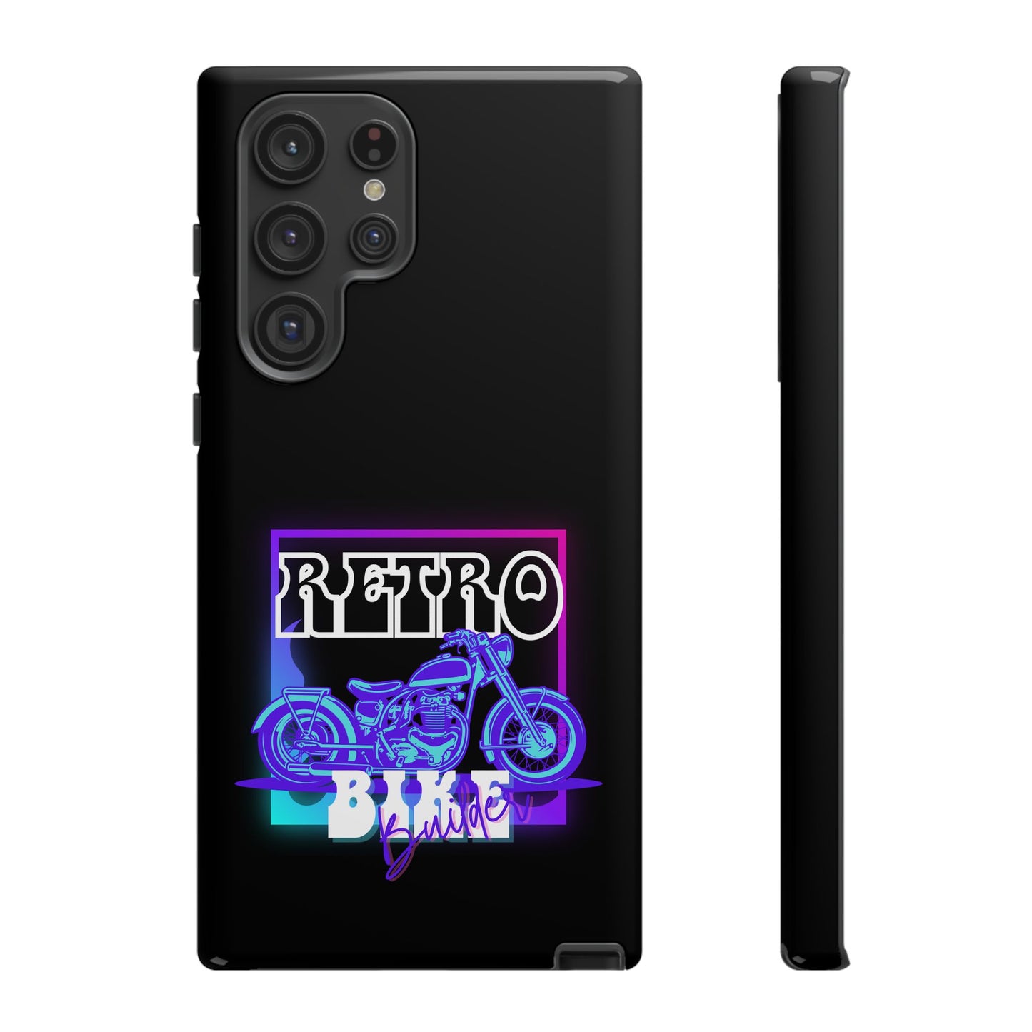 Cell Phone Case | Retro Bike Builder | For iPhone, Samsung Galaxy, and Google Pixel