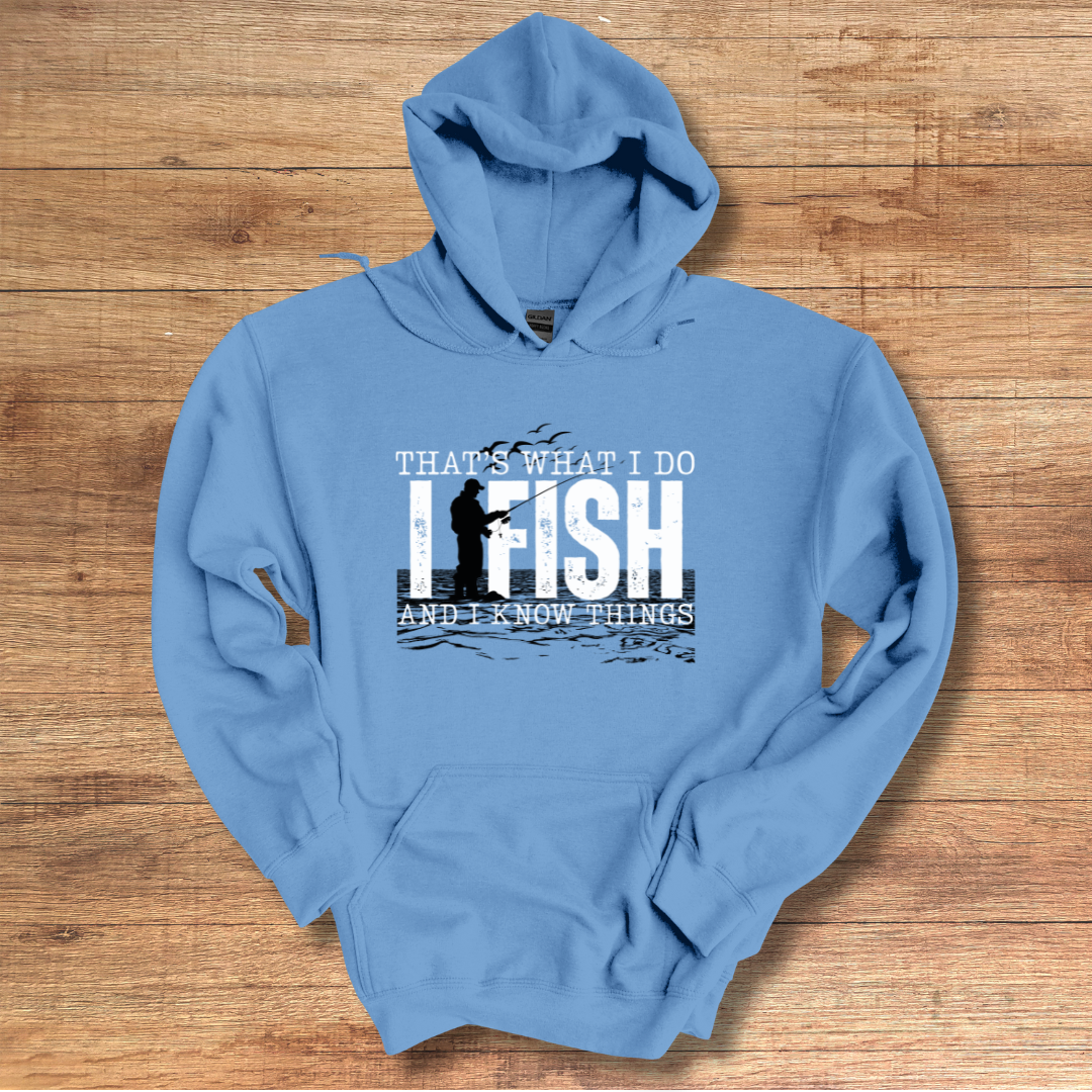 That's What I Do, I Fish Long-Sleeve Hoodie