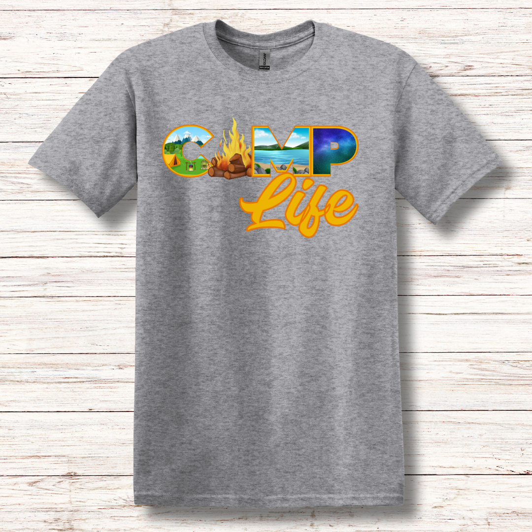 This is image of  Camp Life T-Shirt version 2
