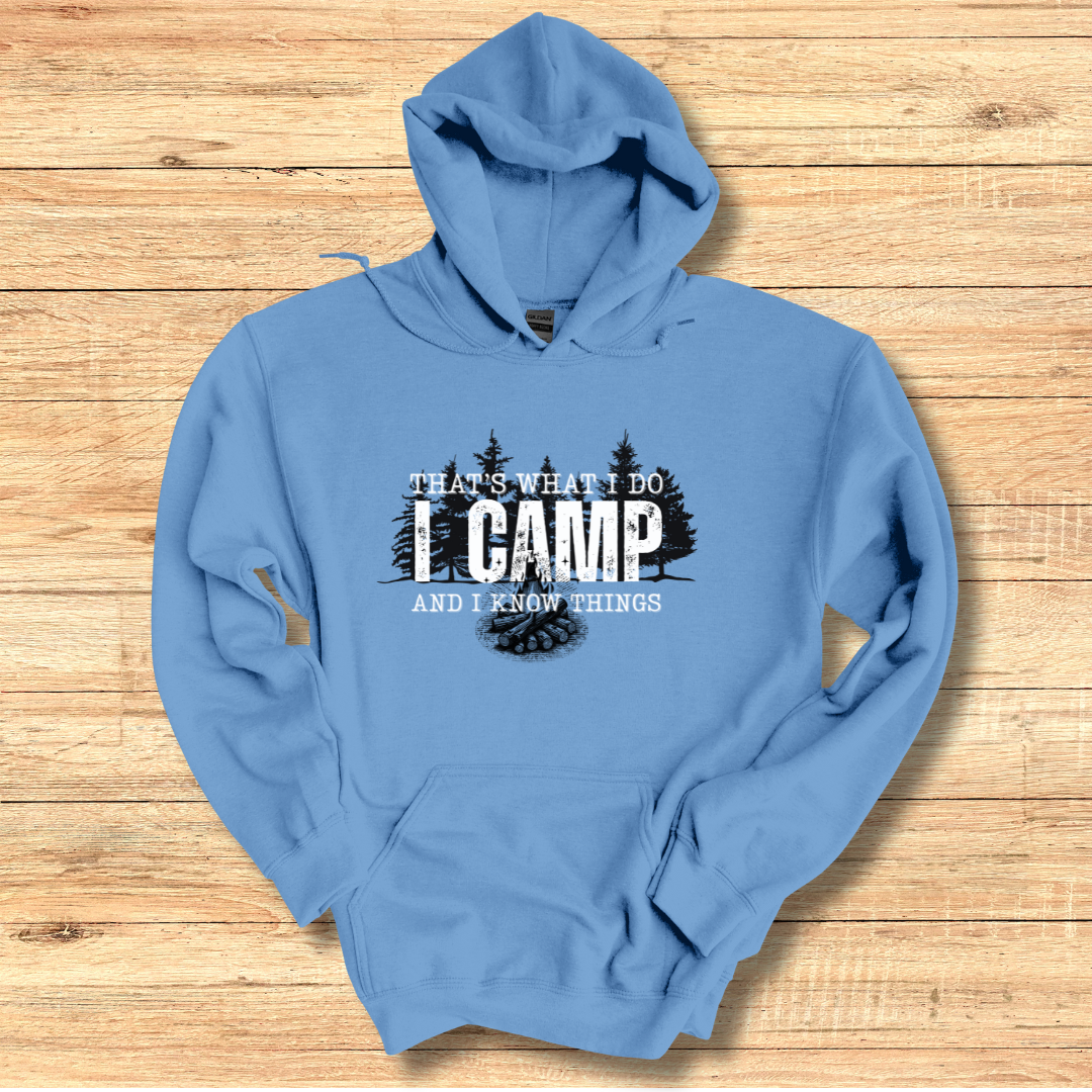 That's What I Do, I Camp Long-Sleeve Hoodie