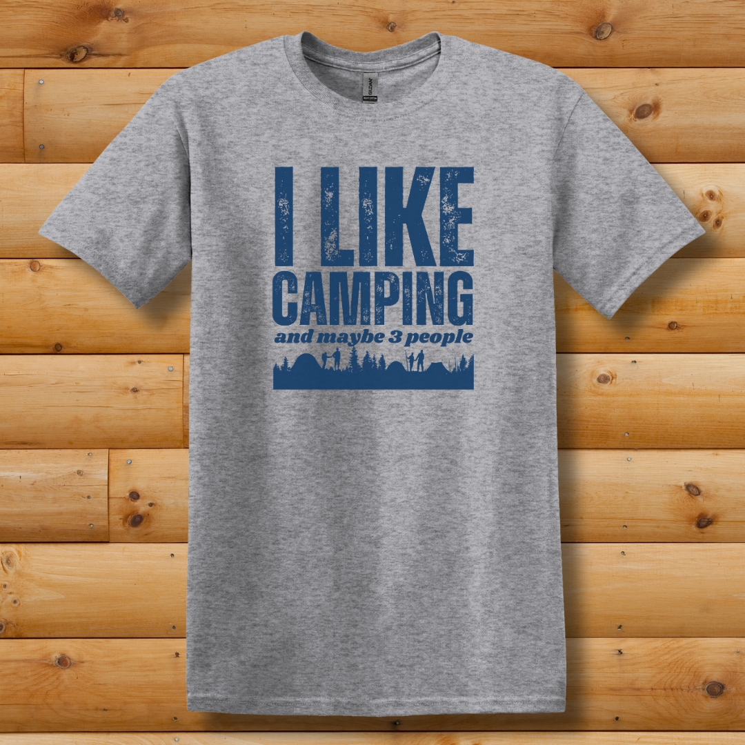 This is image of  I Like Camping T-Shirt version 12