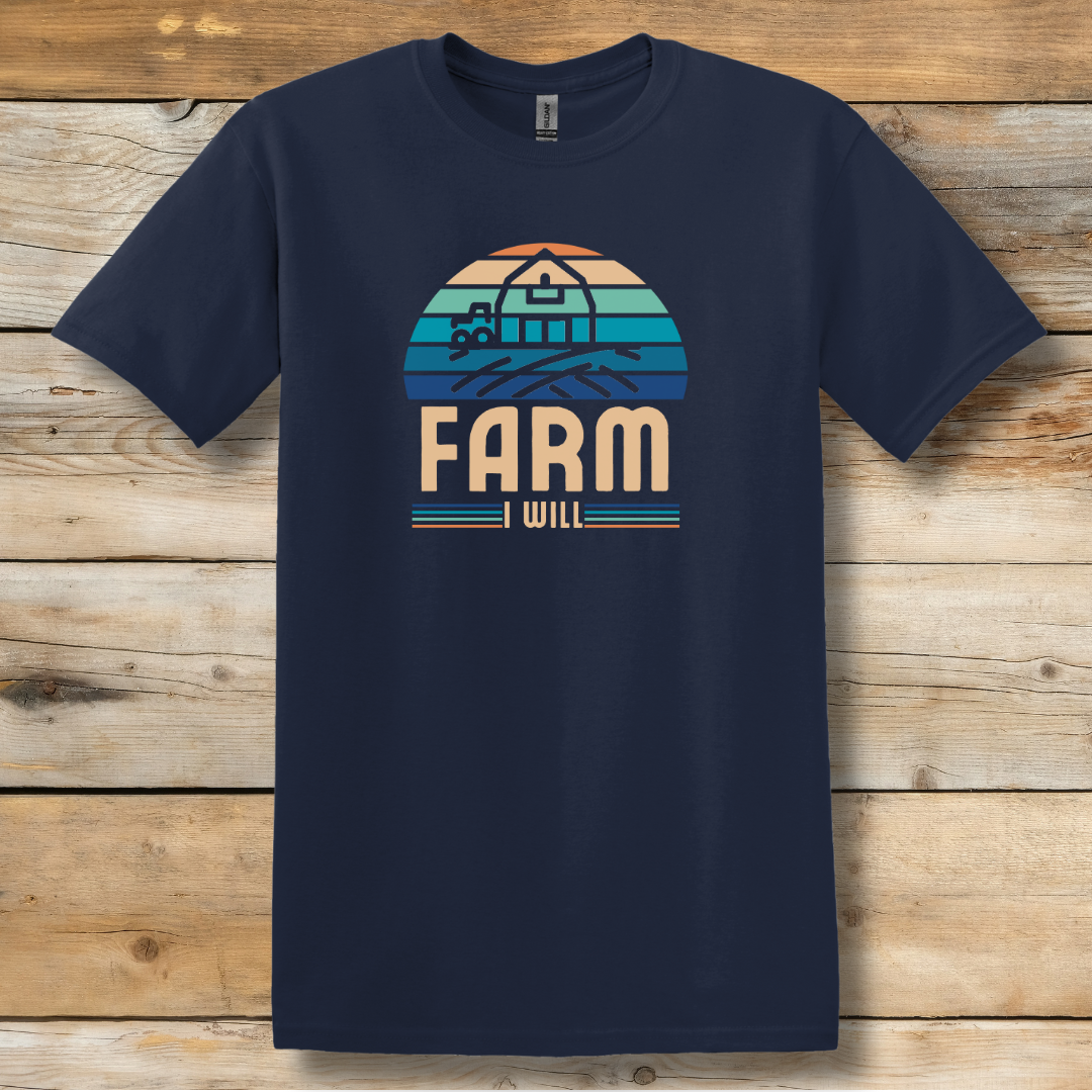 This is image of  Farm I Will T-Shirt version 2
