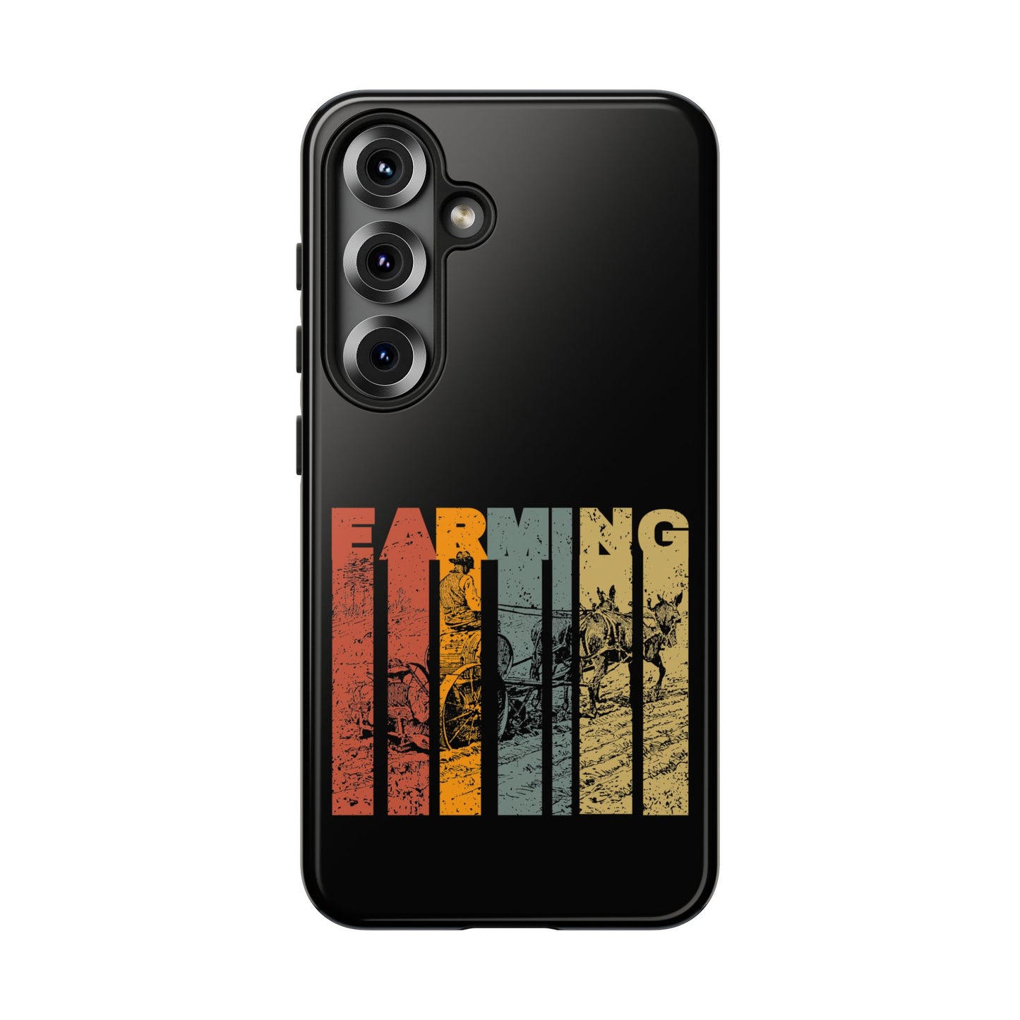 Cell Phone Case | Farming Grunge | For iPhone, Samsung Galaxy, and Google Pixel
