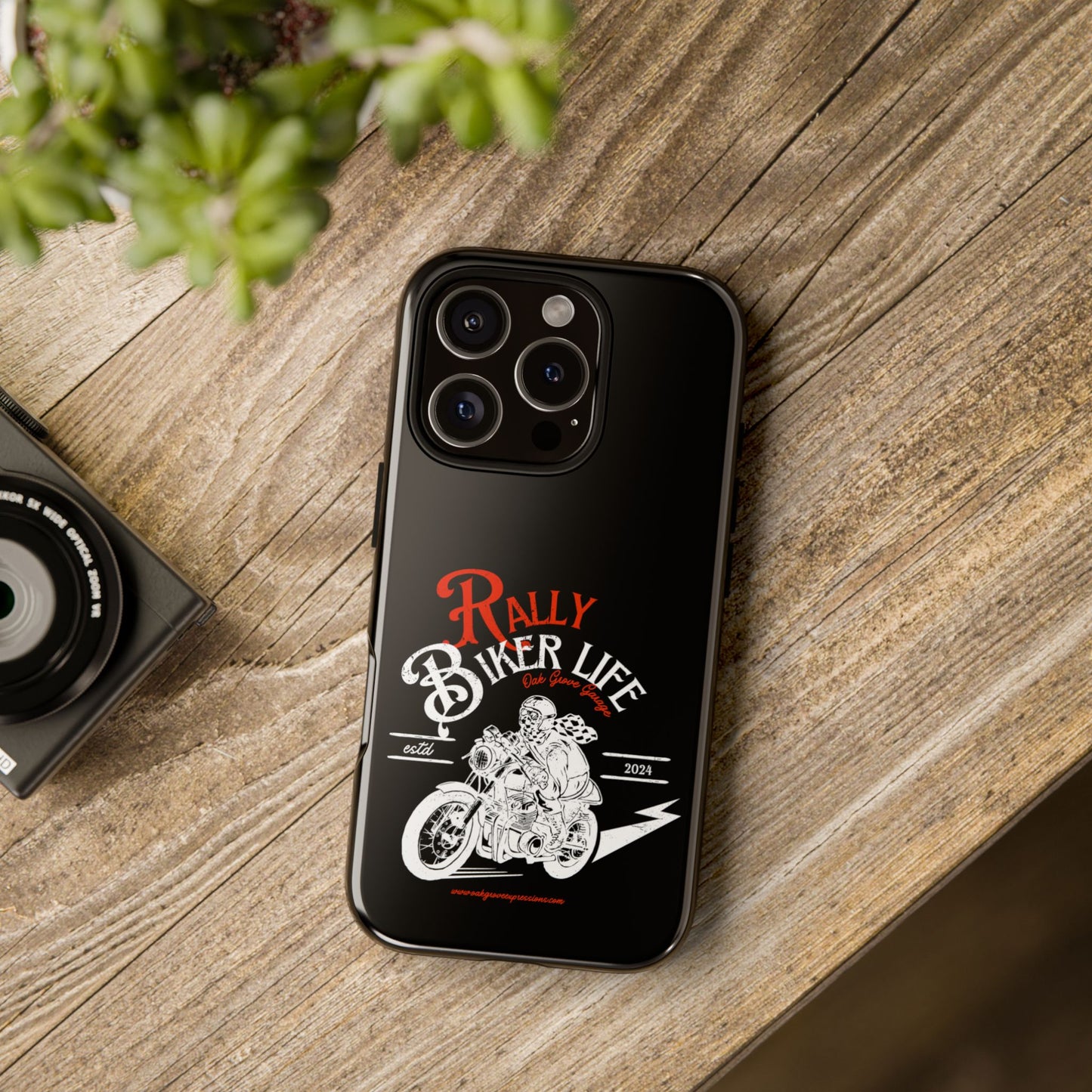 Cell Phone Case | Rally Biker Life | For iPhone, Samsung Galaxy, and Google Pixel