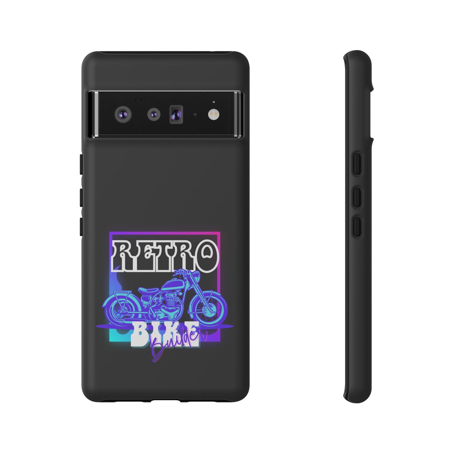 Cell Phone Case | Retro Bike Builder | For iPhone, Samsung Galaxy, and Google Pixel