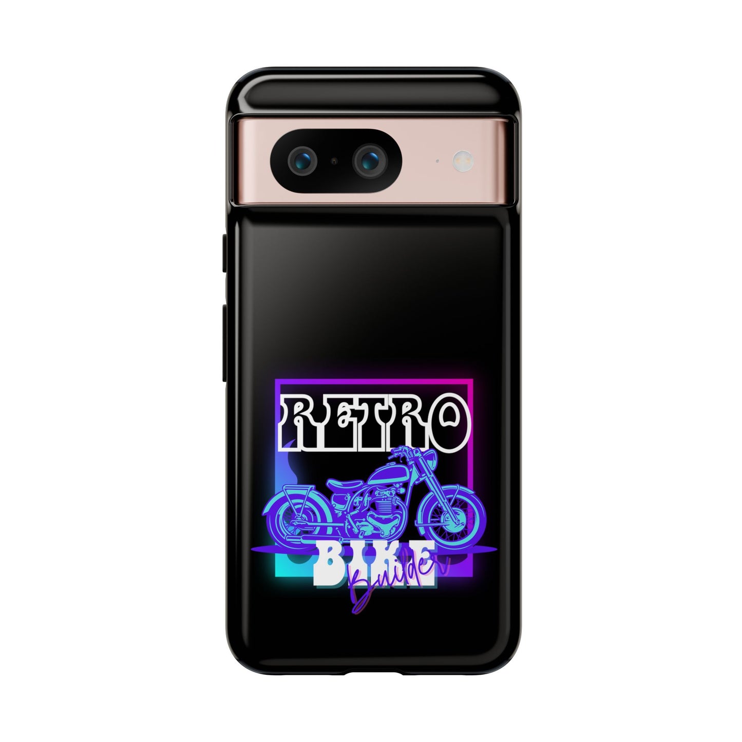 Cell Phone Case | Retro Bike Builder | For iPhone, Samsung Galaxy, and Google Pixel