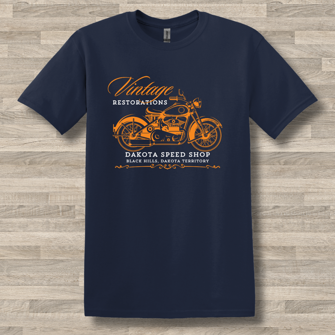 This is image of  Vintage Restorations T-Shirt version 3