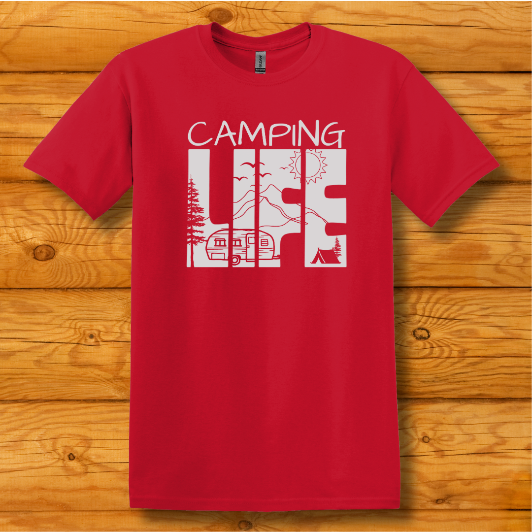 This is image of  Camping Life T-Shirt version 7