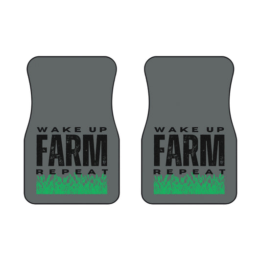 Car Mats (2x Front) | Wake Up Farm Repeat