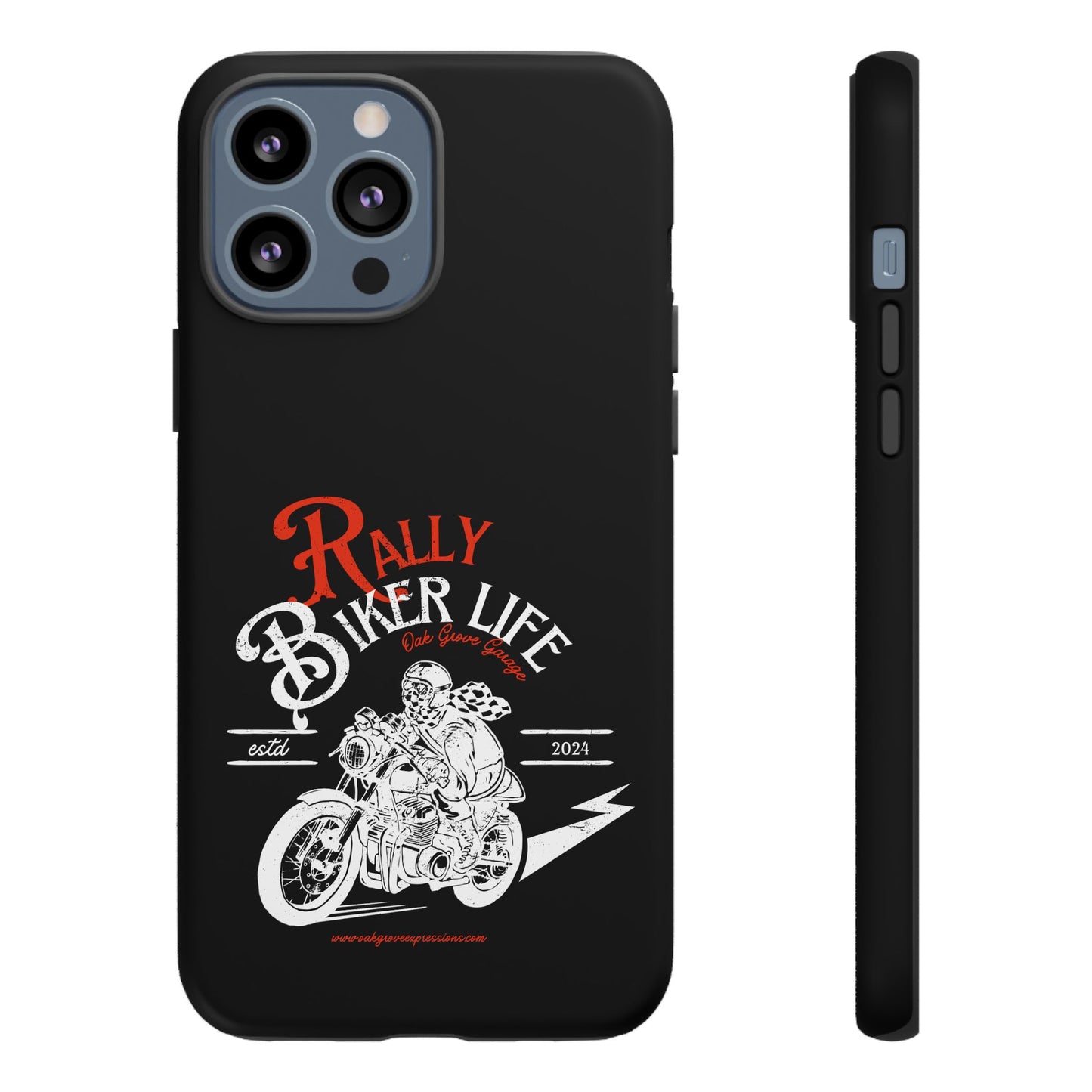 Cell Phone Case | Rally Biker Life | For iPhone, Samsung Galaxy, and Google Pixel