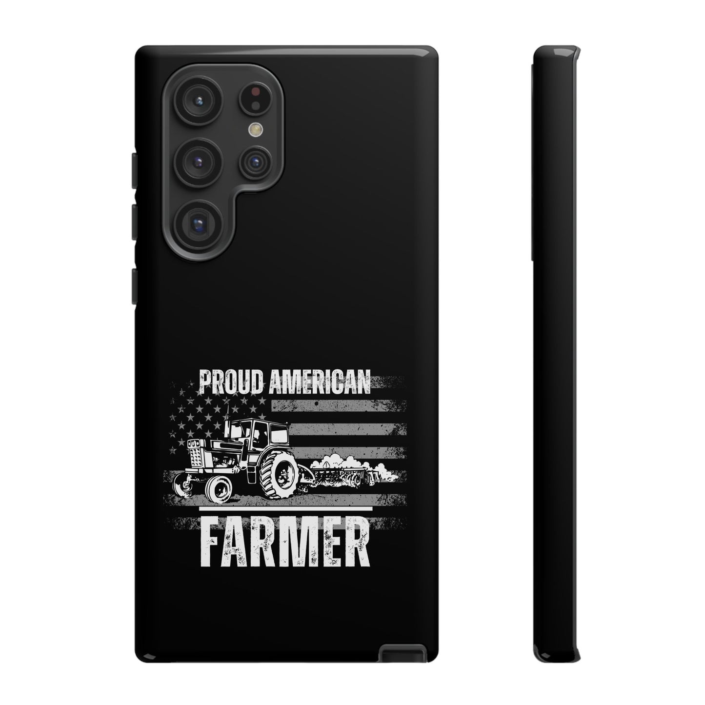 Cell Phone Case | Proud American Farmer | For iPhone, Samsung Galaxy, and Google Pixel