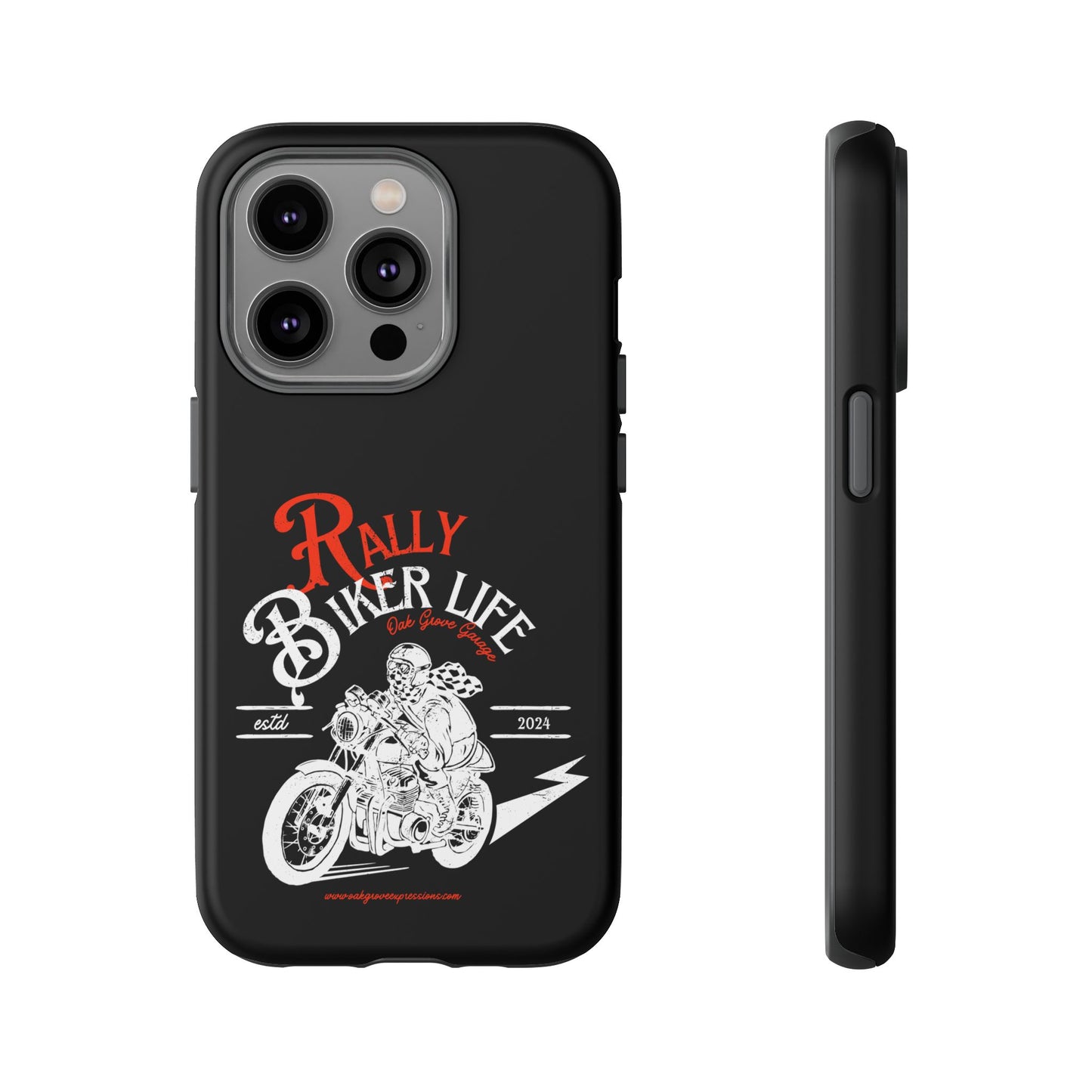 Cell Phone Case | Rally Biker Life | For iPhone, Samsung Galaxy, and Google Pixel