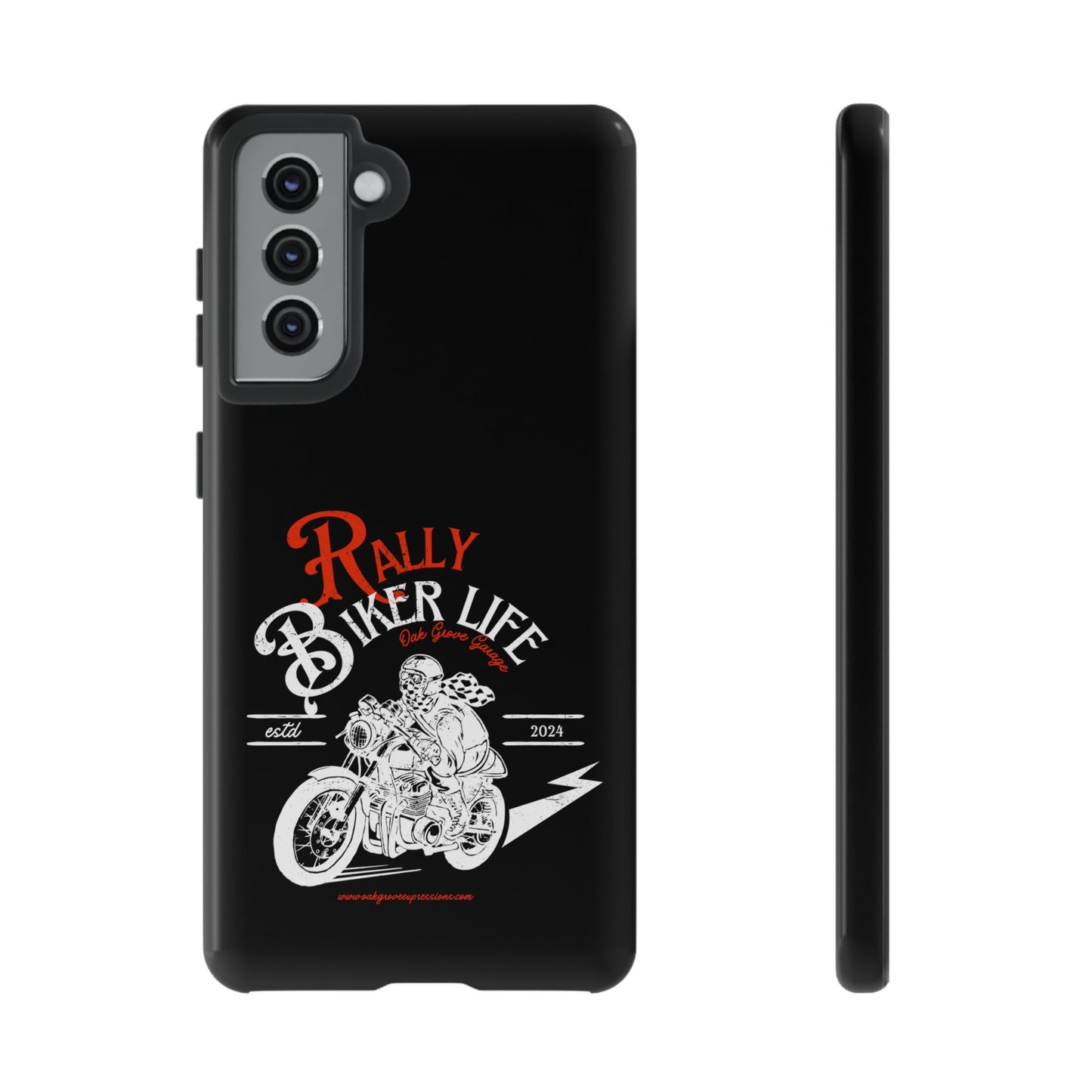 Cell Phone Case | Rally Biker Life | For iPhone, Samsung Galaxy, and Google Pixel