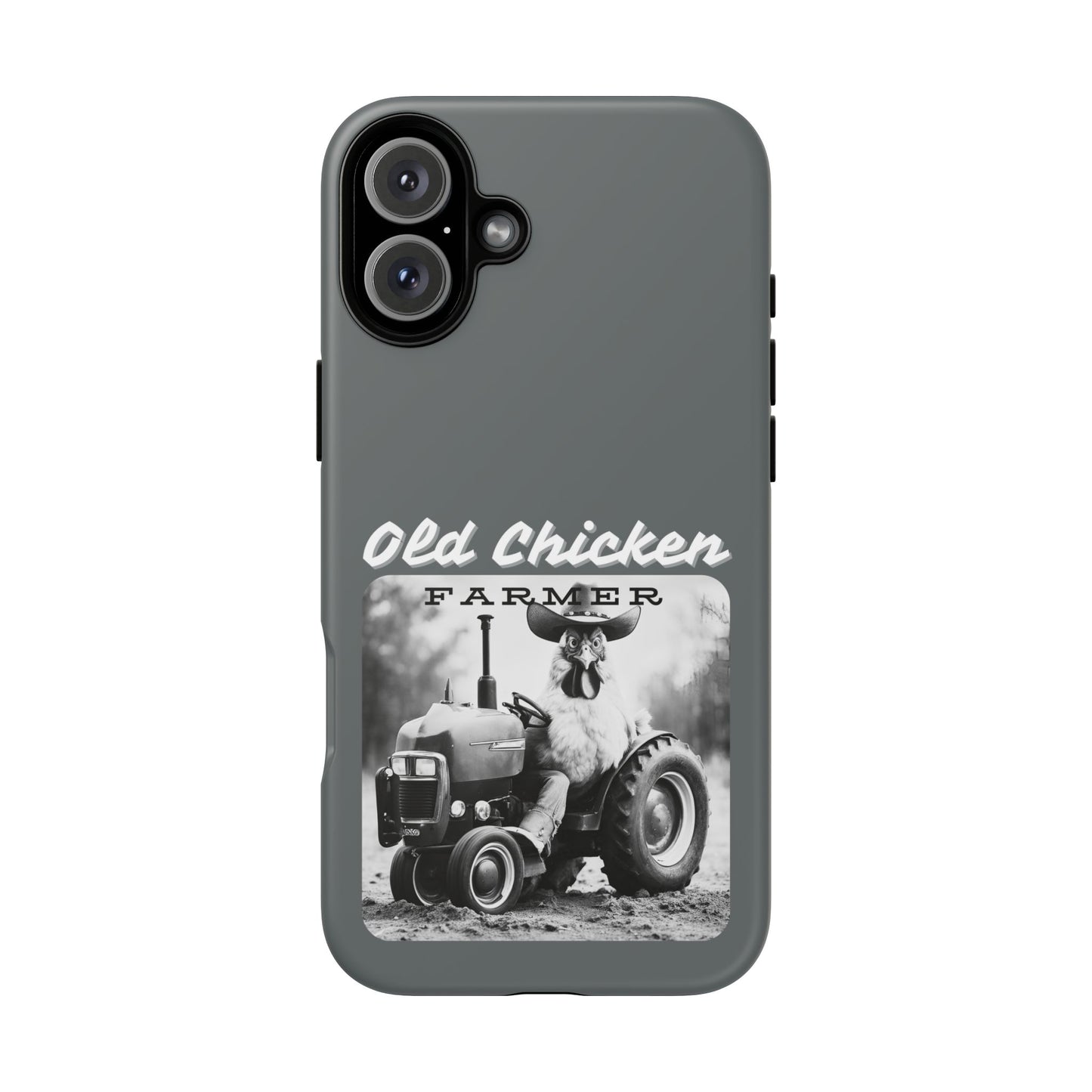Cell Phone Case | Old Chicken Farmer | For iPhone, Samsung Galaxy, and Google Pixel