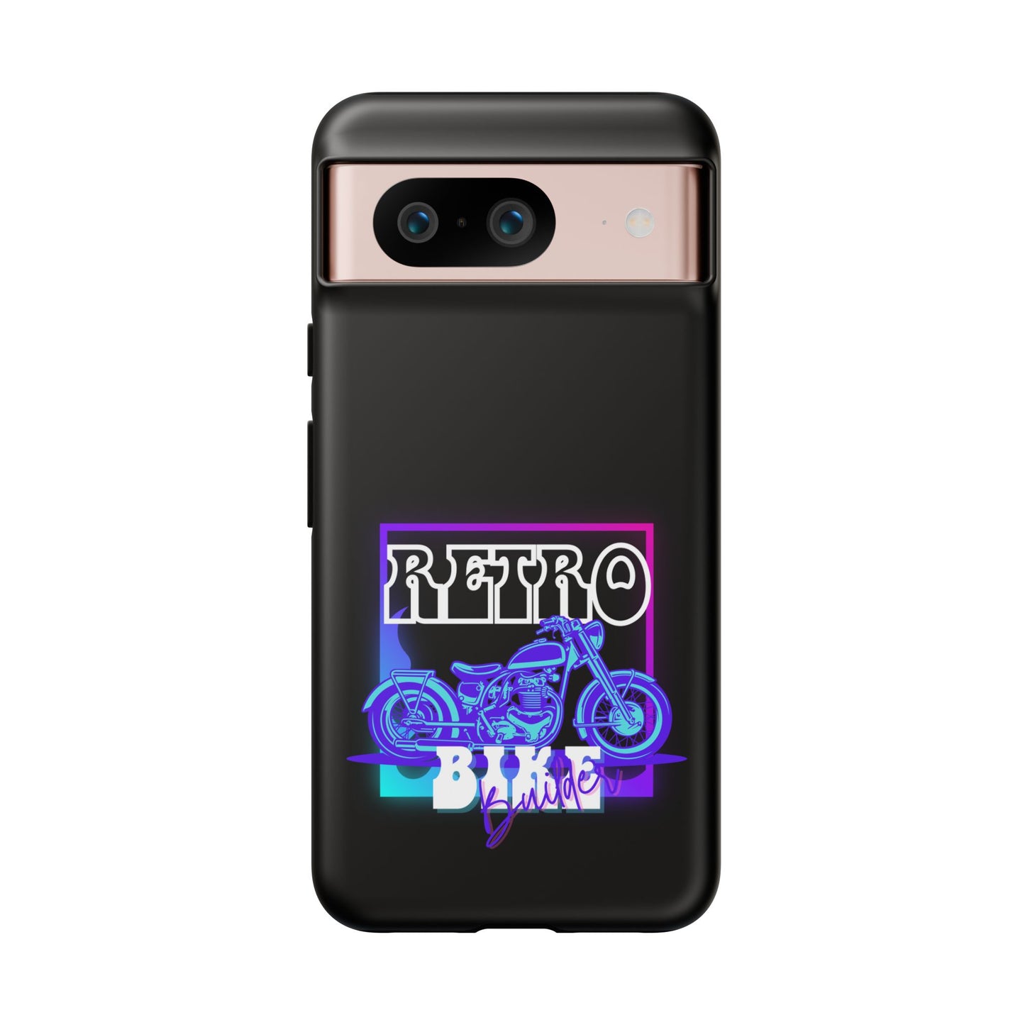 Cell Phone Case | Retro Bike Builder | For iPhone, Samsung Galaxy, and Google Pixel