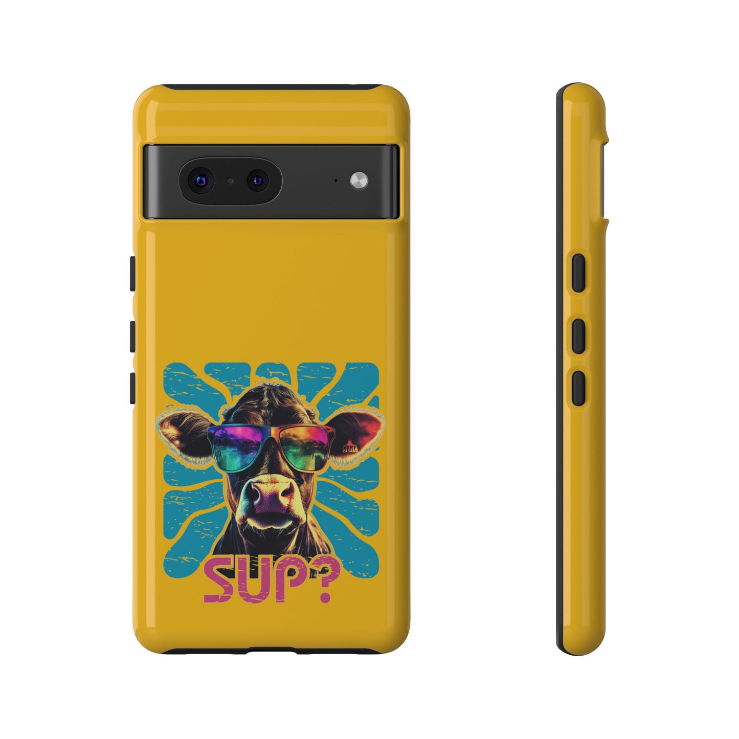 Cell Phone Case | Cow Sup? | For iPhone, Samsung Galaxy, and Google Pixel