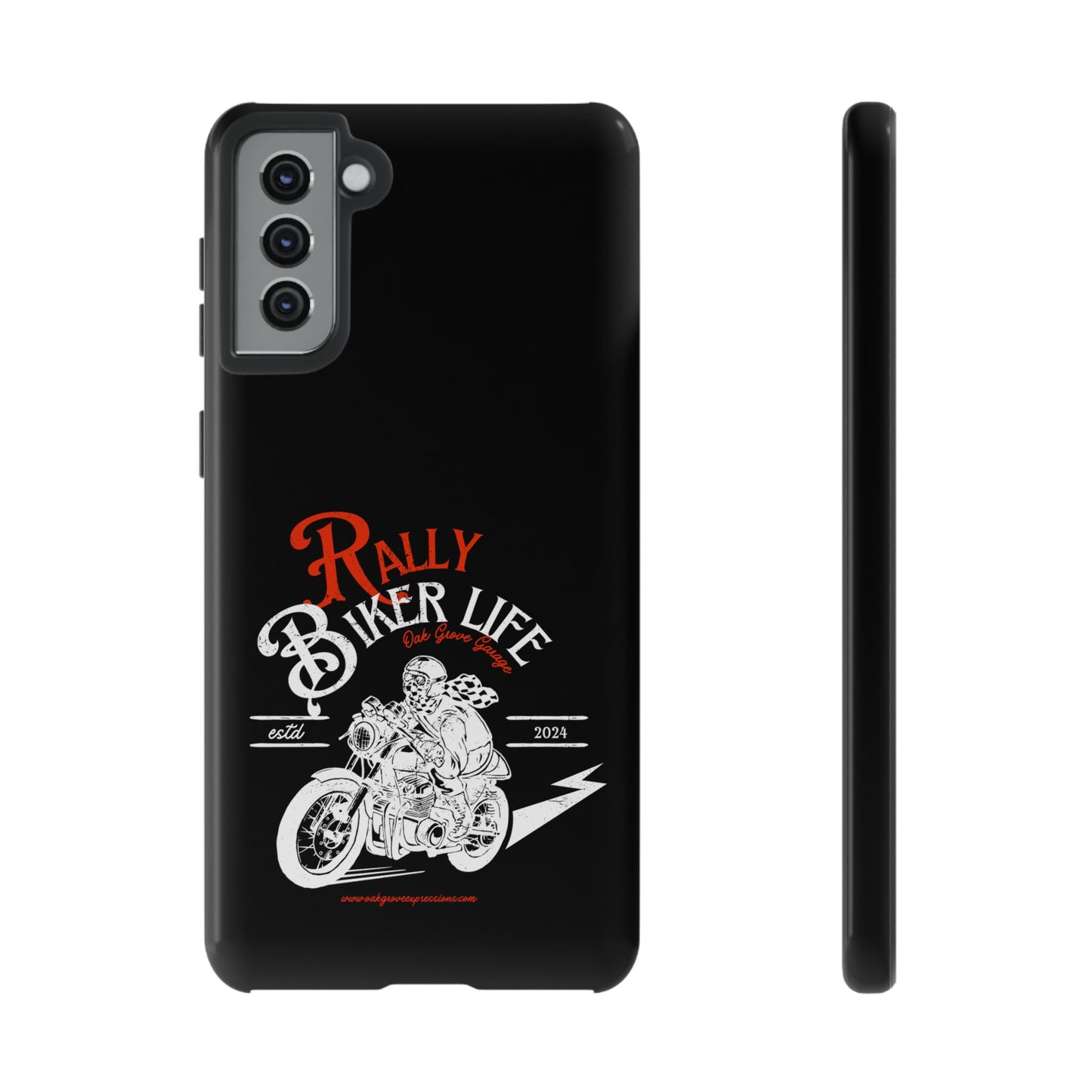 Cell Phone Case | Rally Biker Life | For iPhone, Samsung Galaxy, and Google Pixel