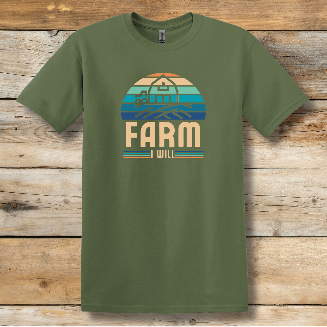 This is image of  Farm I Will T-Shirt version 4