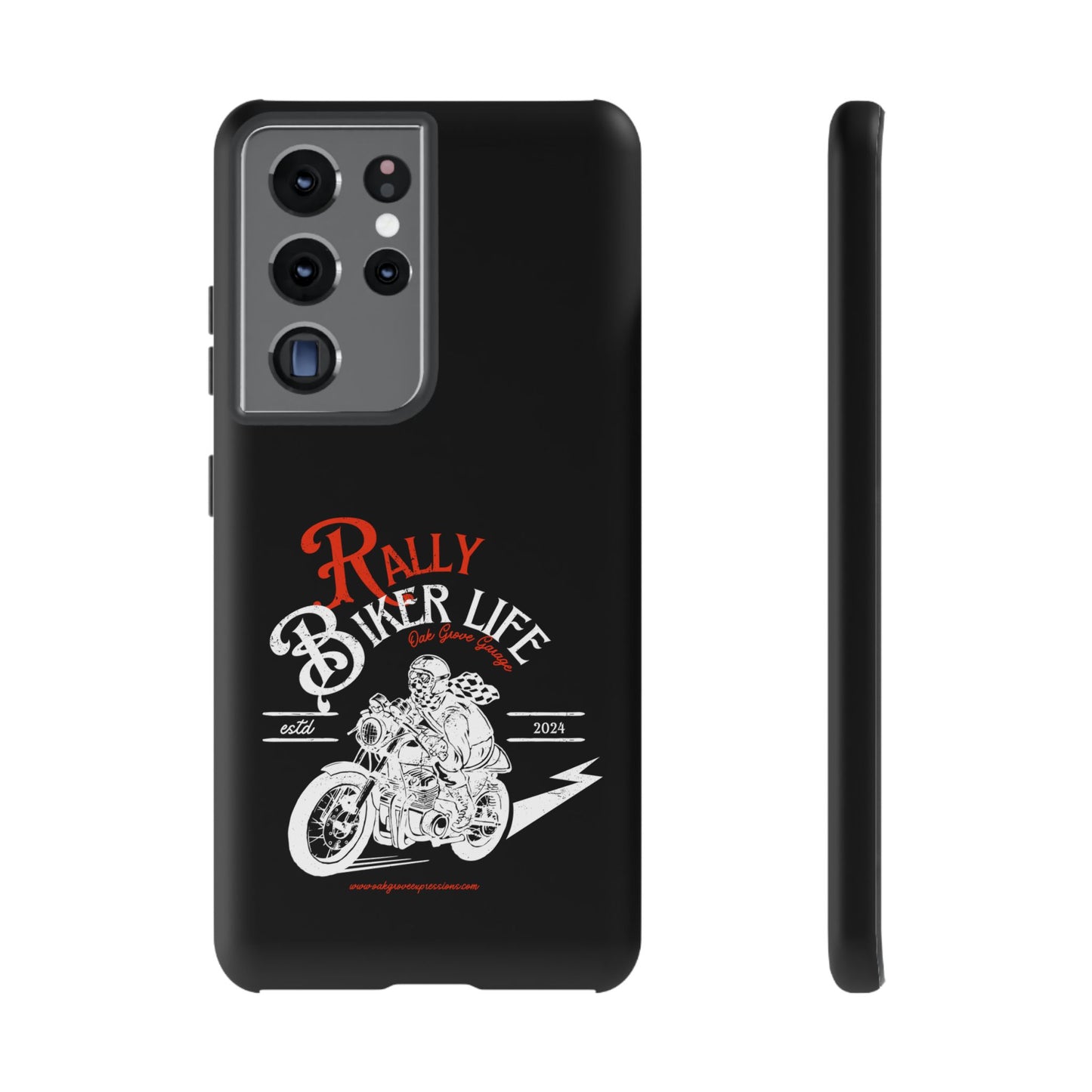 Cell Phone Case | Rally Biker Life | For iPhone, Samsung Galaxy, and Google Pixel