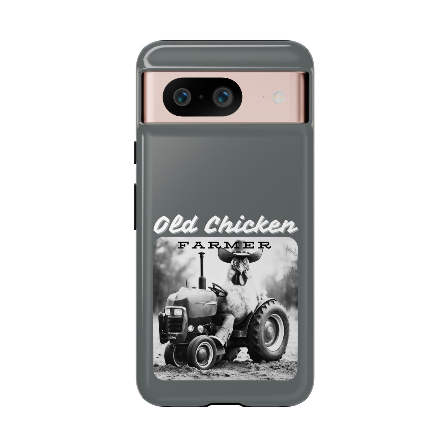 Cell Phone Case | Old Chicken Farmer | For iPhone, Samsung Galaxy, and Google Pixel