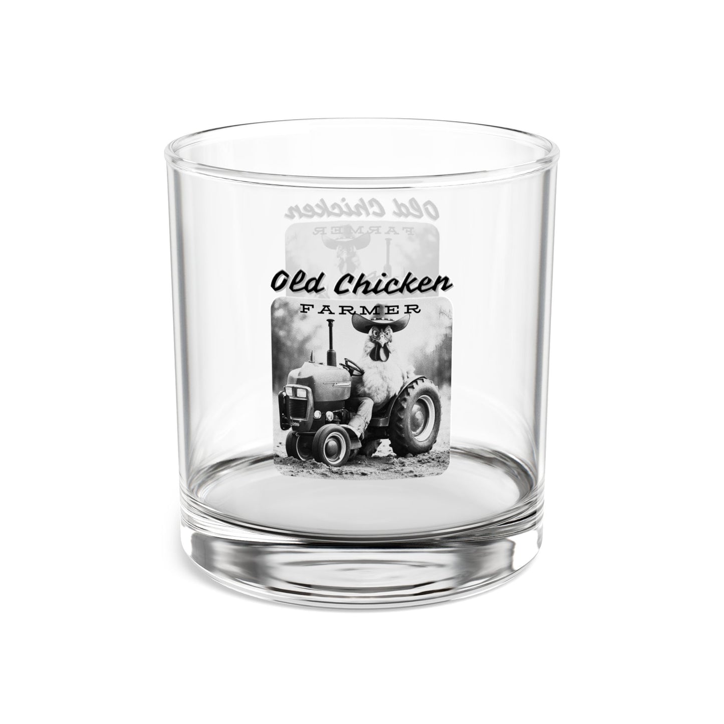 Rocks Glass, 10oz - Old Chicken Farmer