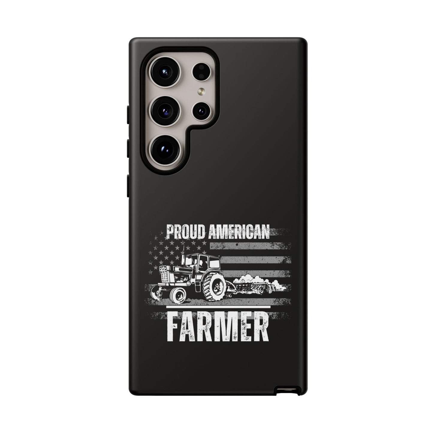 Cell Phone Case | Proud American Farmer | For iPhone, Samsung Galaxy, and Google Pixel