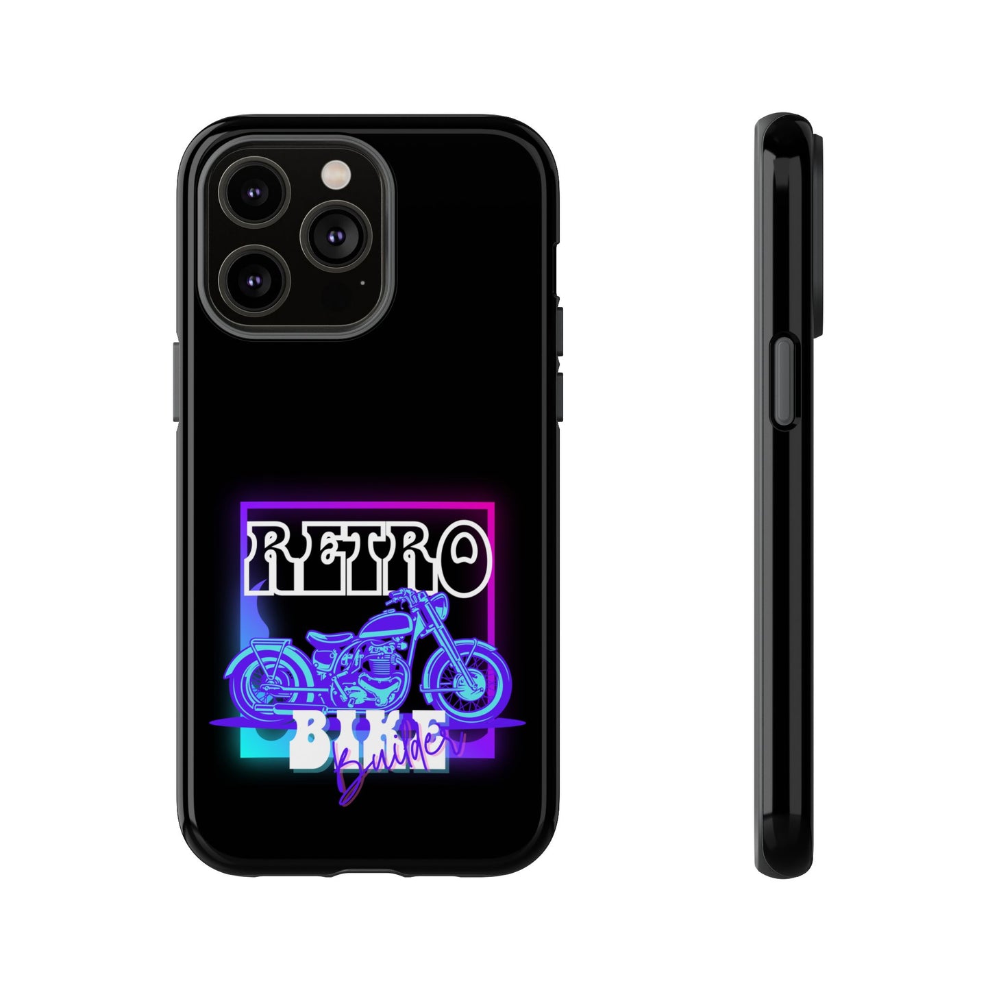 Cell Phone Case | Retro Bike Builder | For iPhone, Samsung Galaxy, and Google Pixel