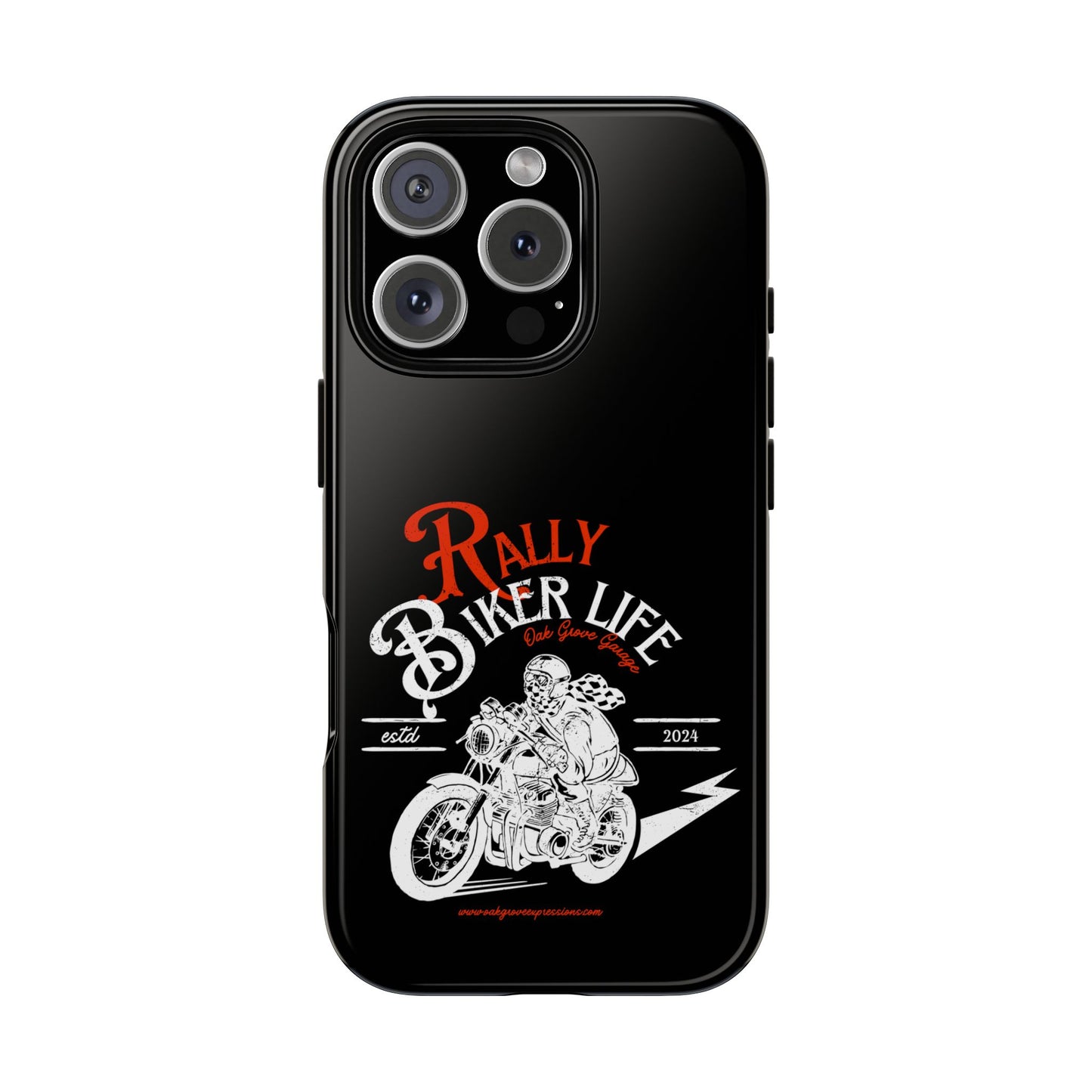 Cell Phone Case | Rally Biker Life | For iPhone, Samsung Galaxy, and Google Pixel