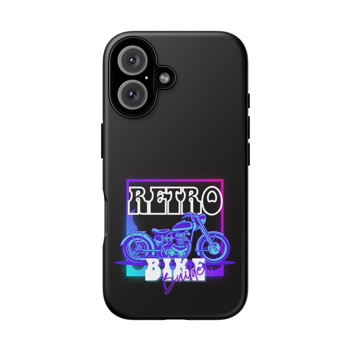 Cell Phone Case | Retro Bike Builder | For iPhone, Samsung Galaxy, and Google Pixel