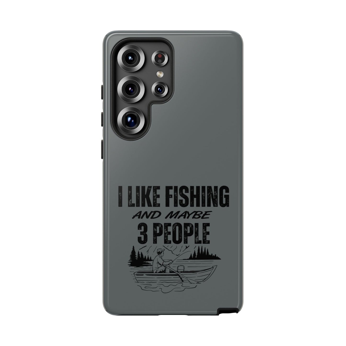 Cell Phone Case | I Like Fishing | For iPhone, Samsung Galaxy, and Google Pixel
