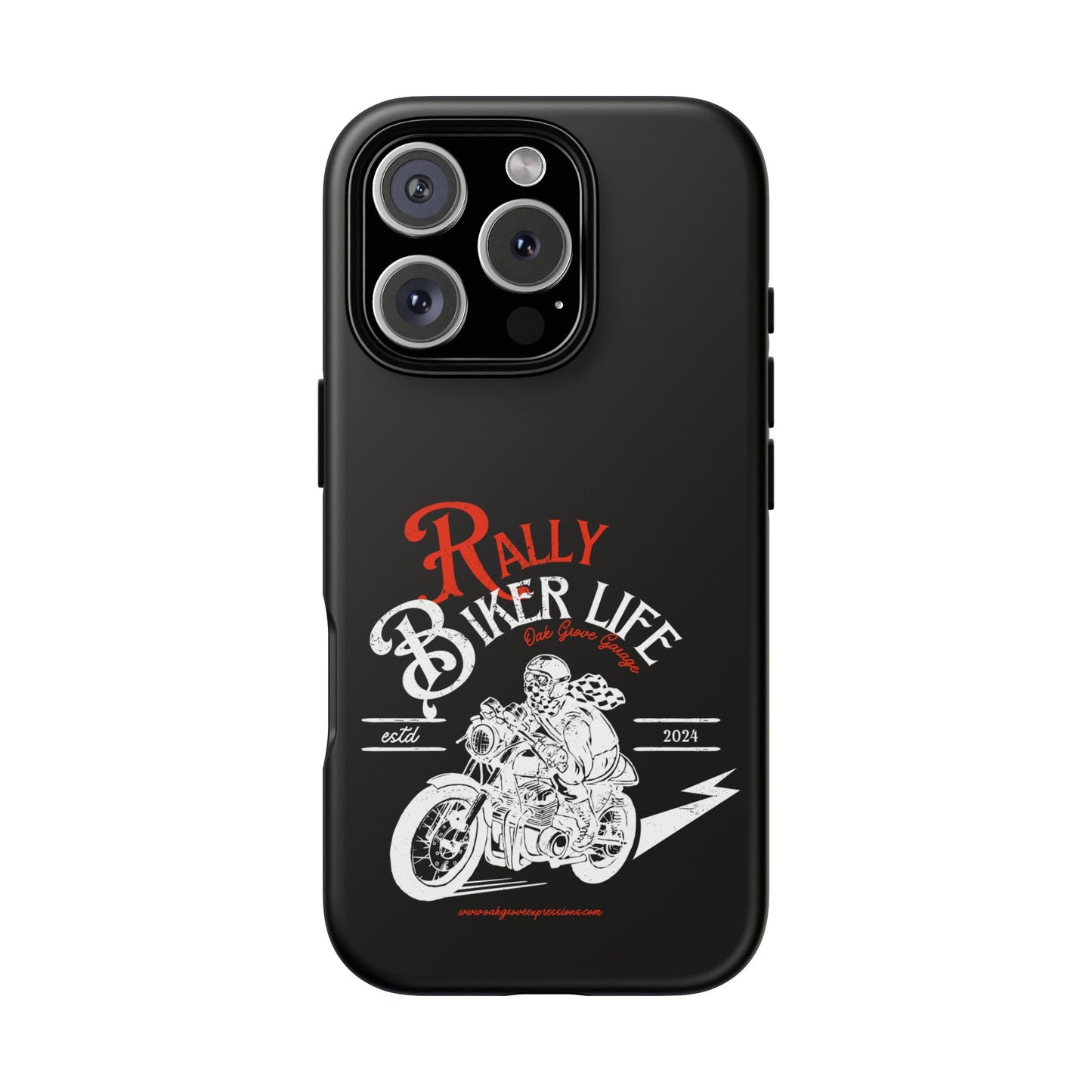 Cell Phone Case | Rally Biker Life | For iPhone, Samsung Galaxy, and Google Pixel