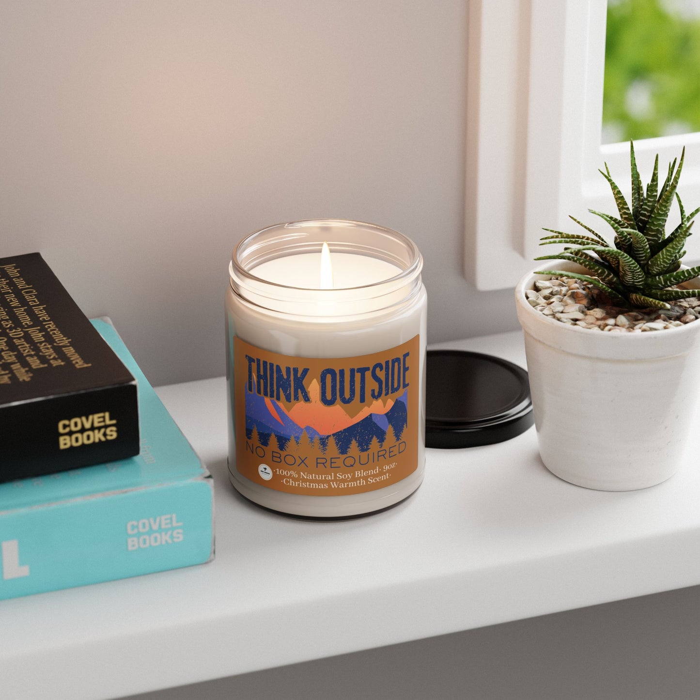 Scented Soy Candle, 9oz - Think Outside